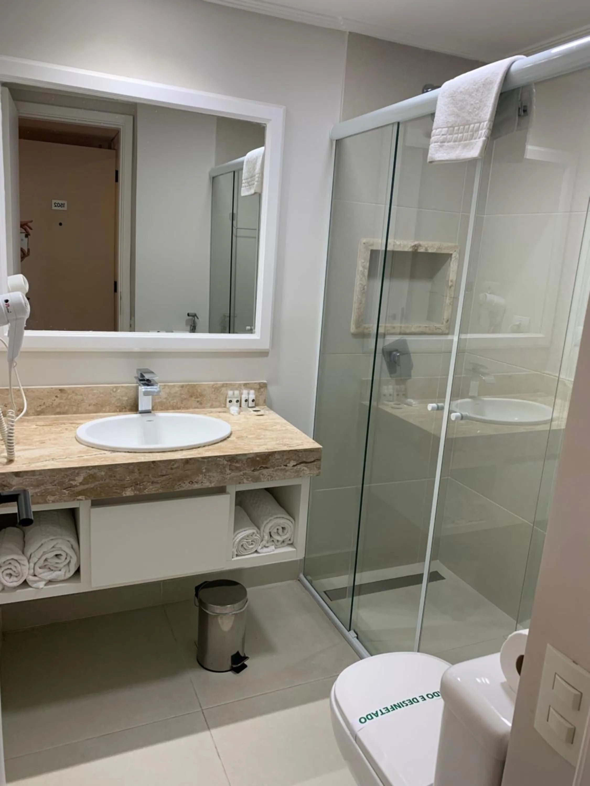 Bathroom in Ninety Hotel