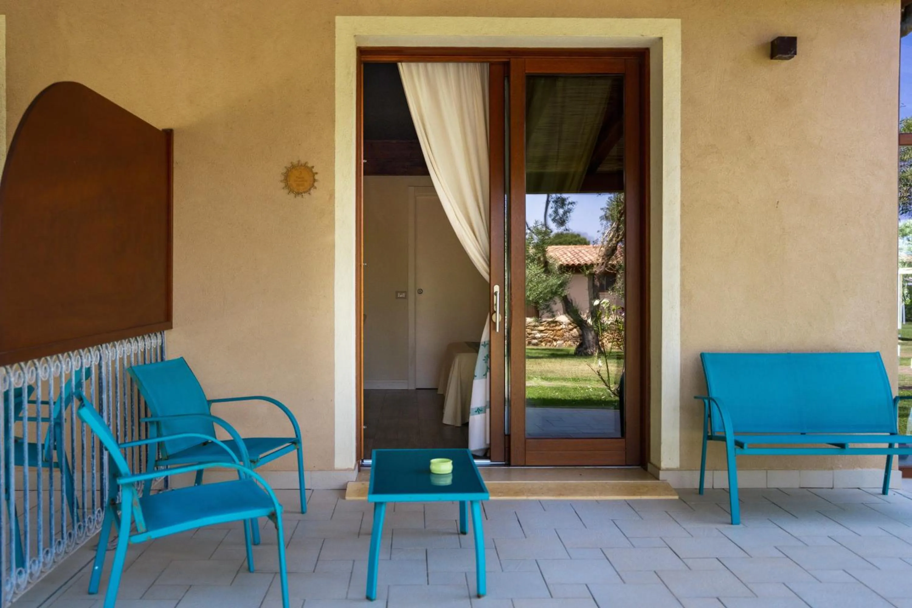 Patio in Inghirios Wellness Country Resort