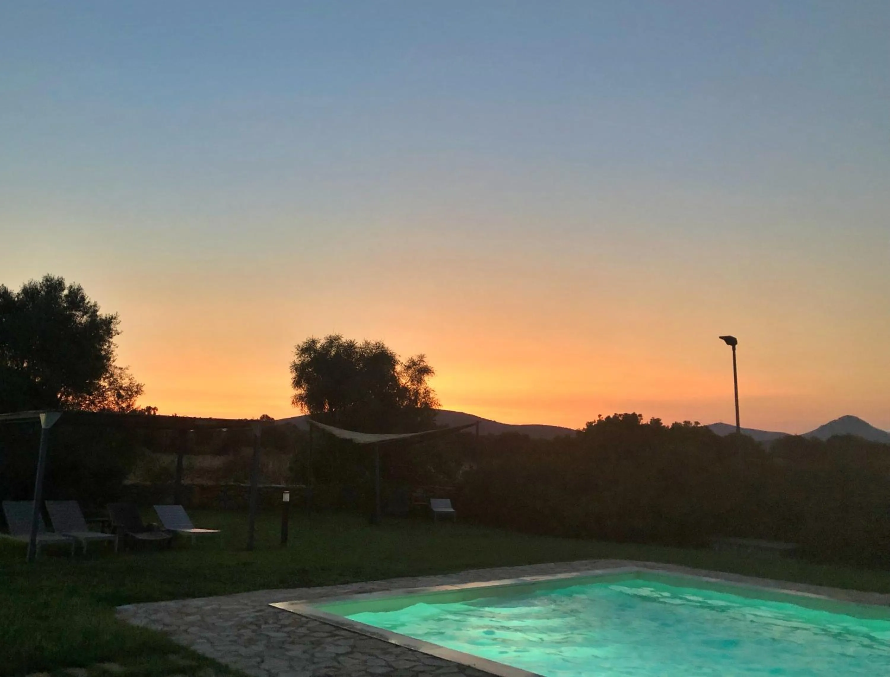 Swimming pool in Inghirios Wellness Country Resort