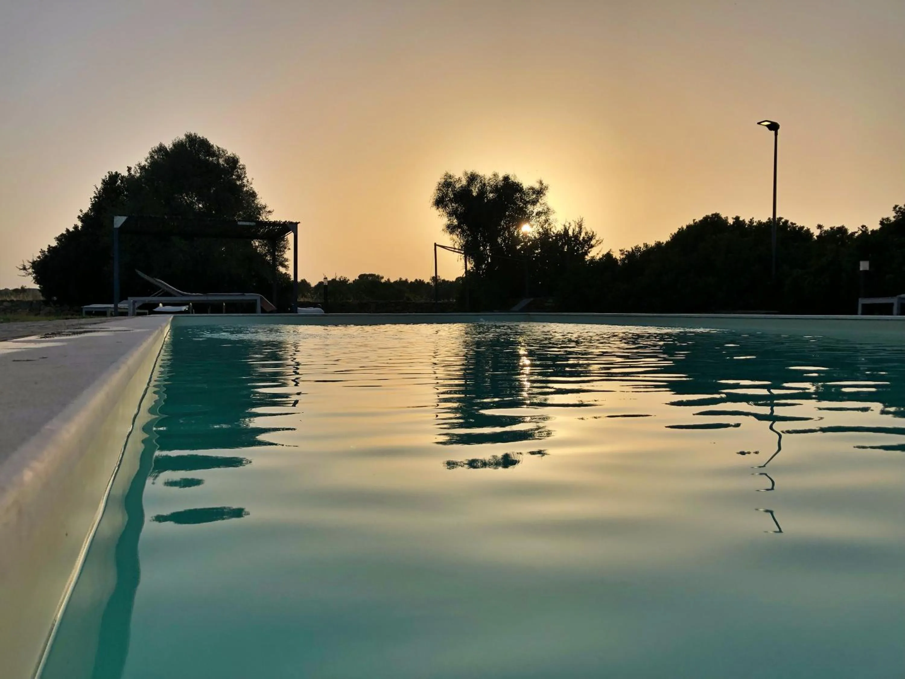 Swimming pool in Inghirios Wellness Country Resort
