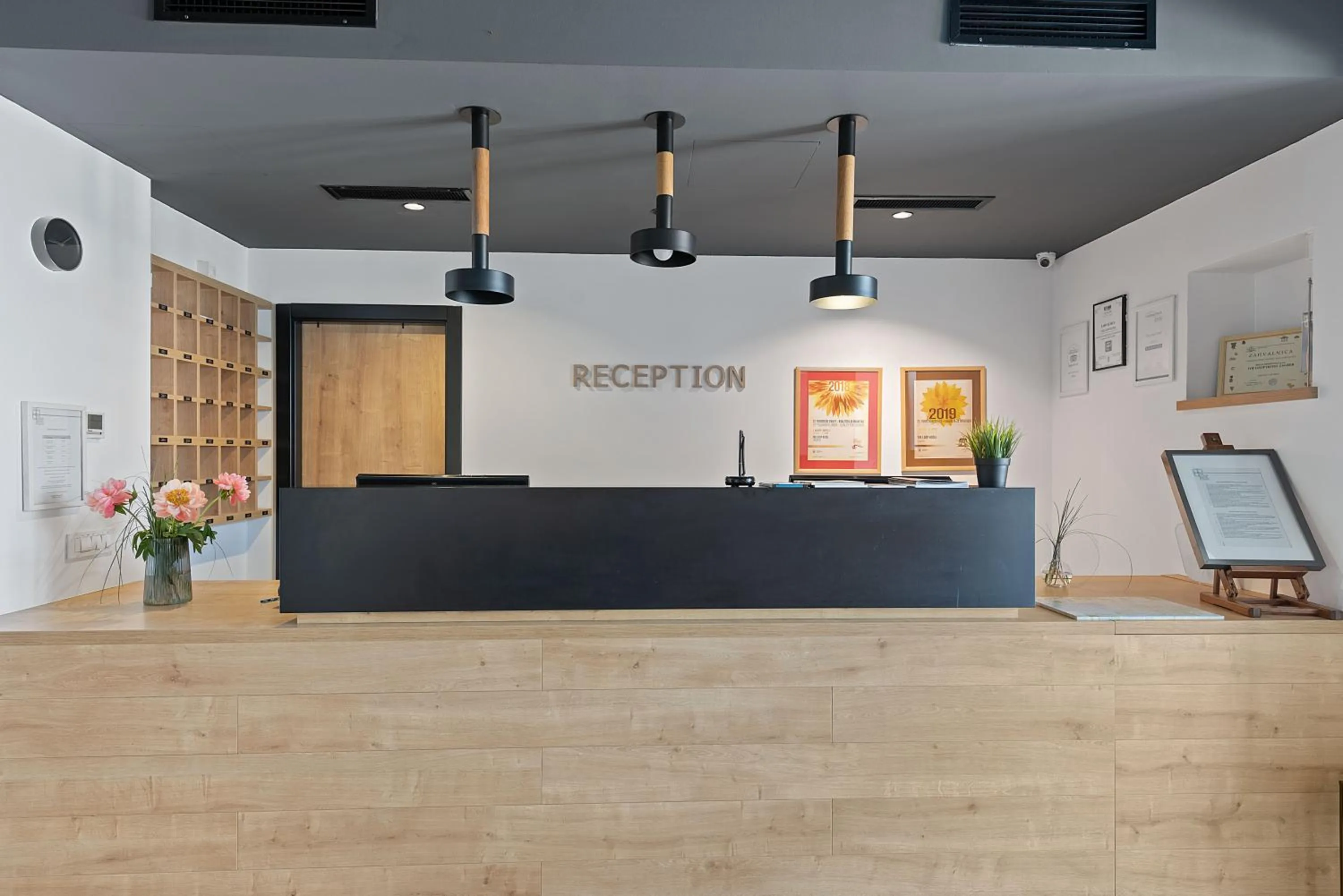 Lobby or reception in The Loop Hotel