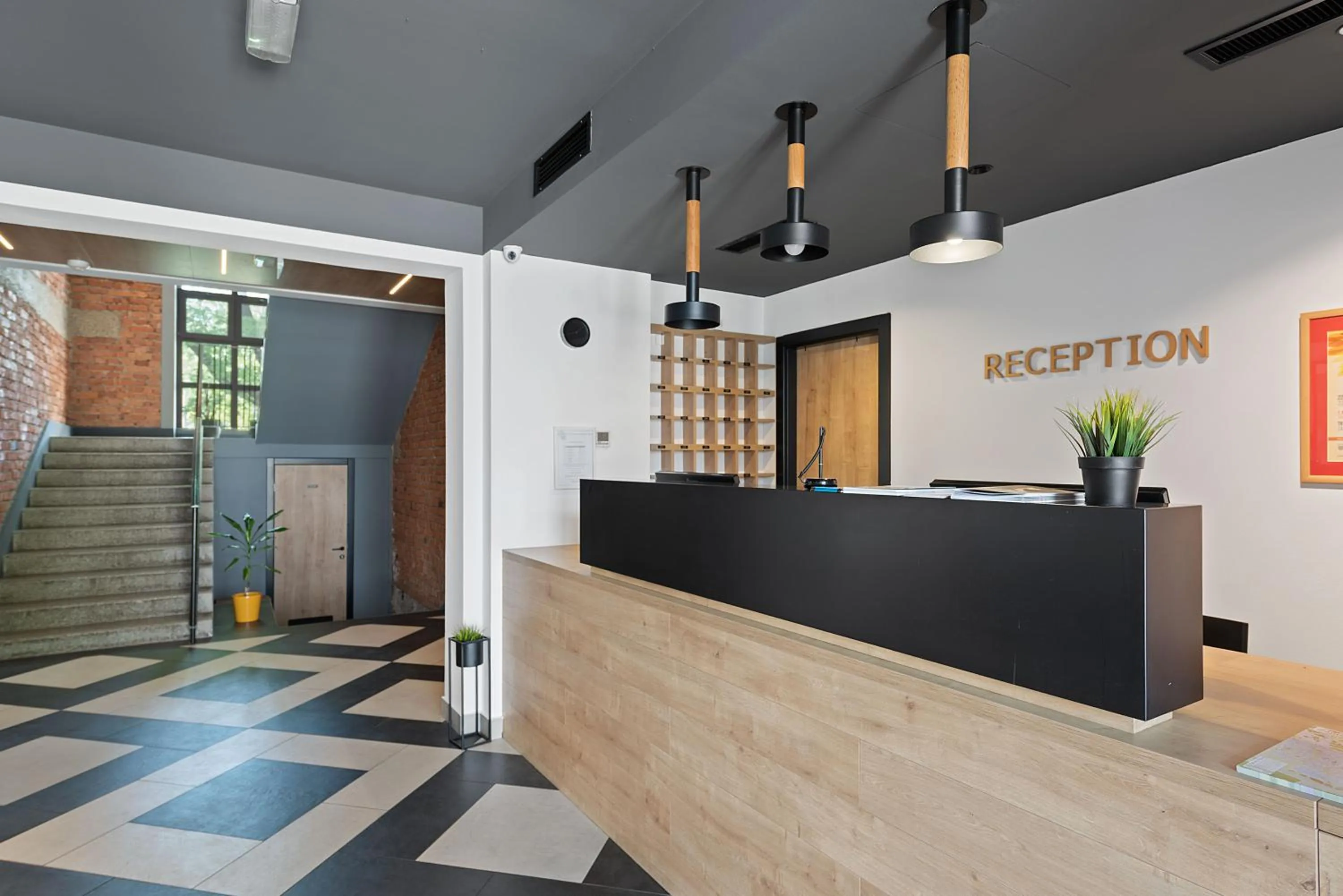 Lobby or reception in The Loop Hotel