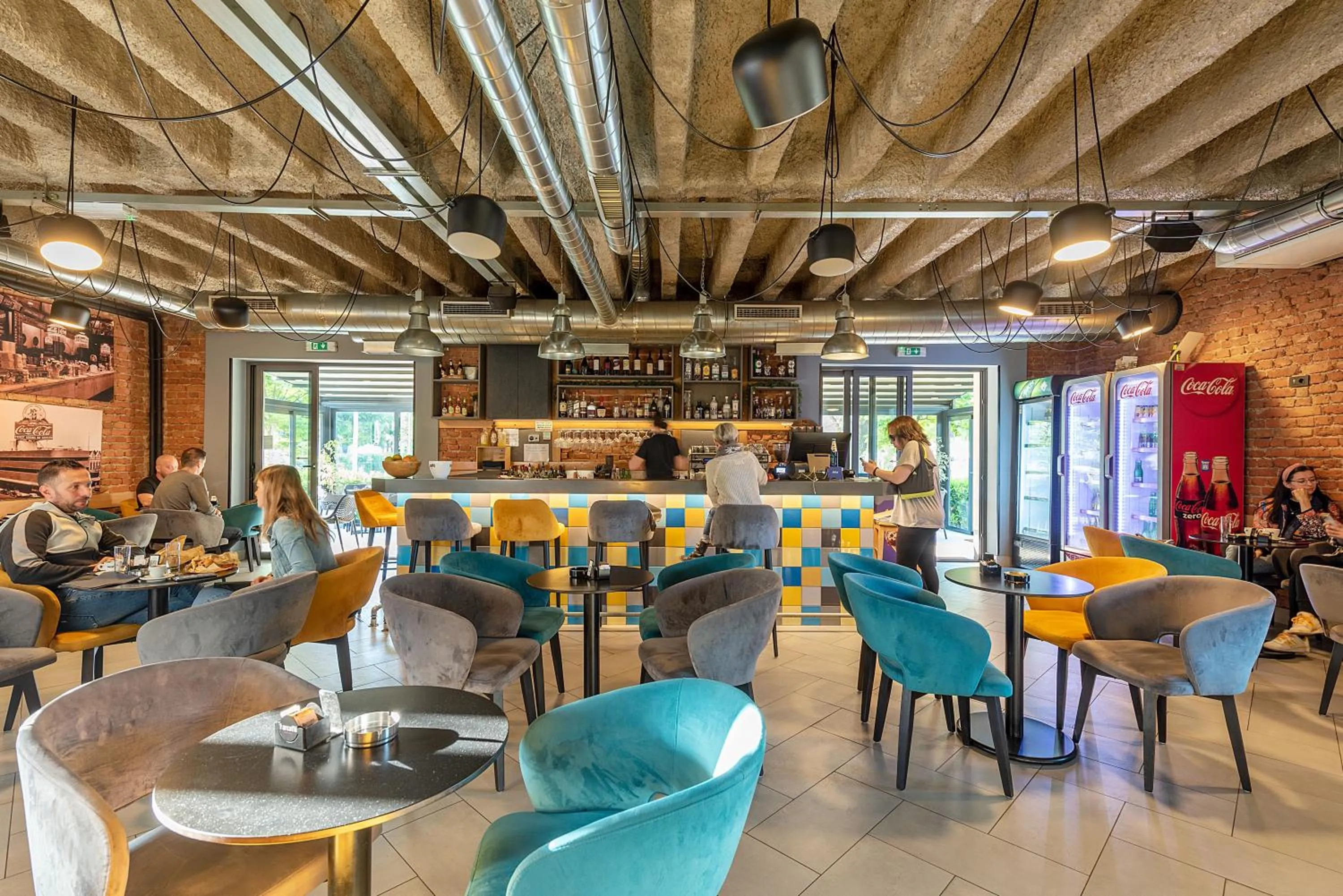 Lounge or bar in The Loop Hotel