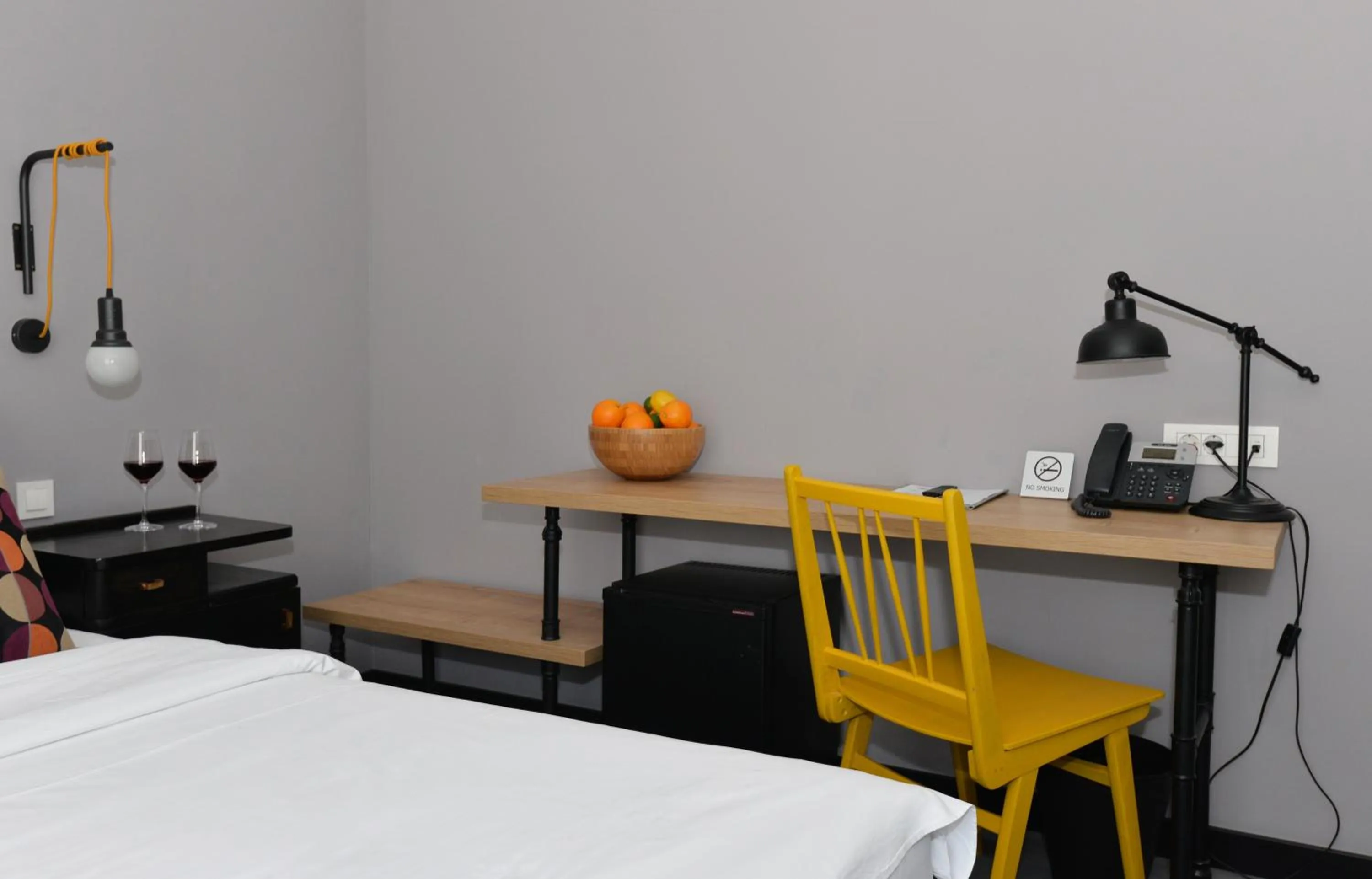 Bedroom in The Loop Hotel