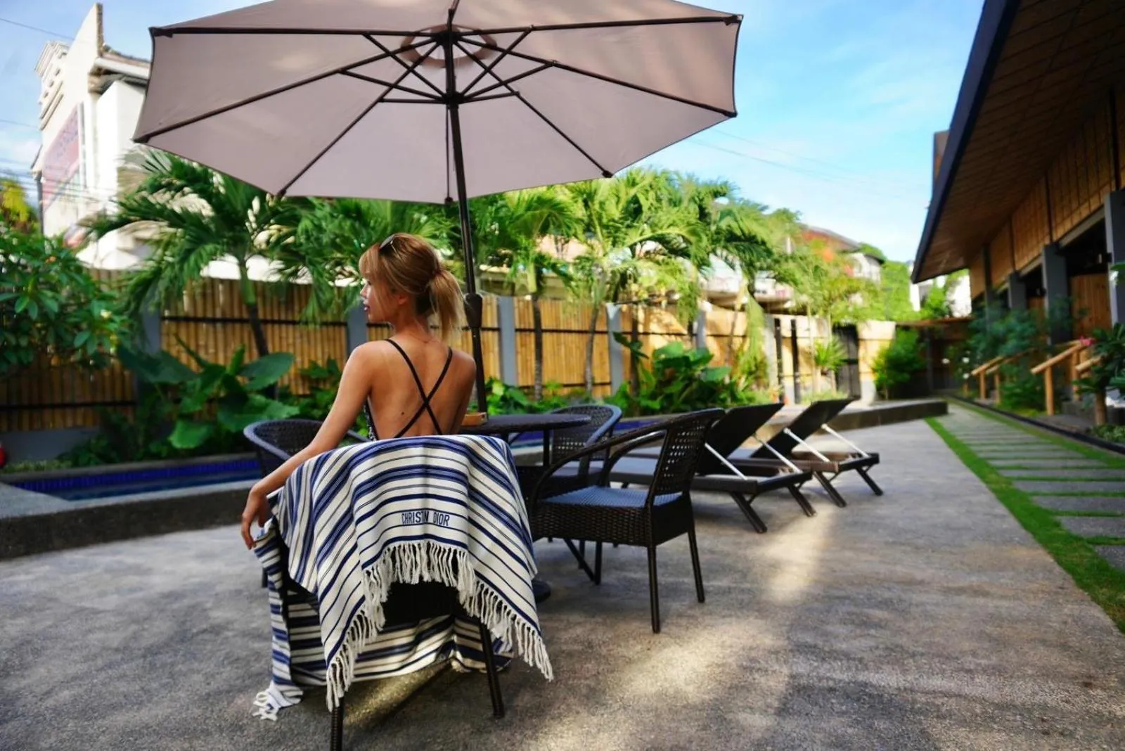 Pool view in Mayfair Garden Resort