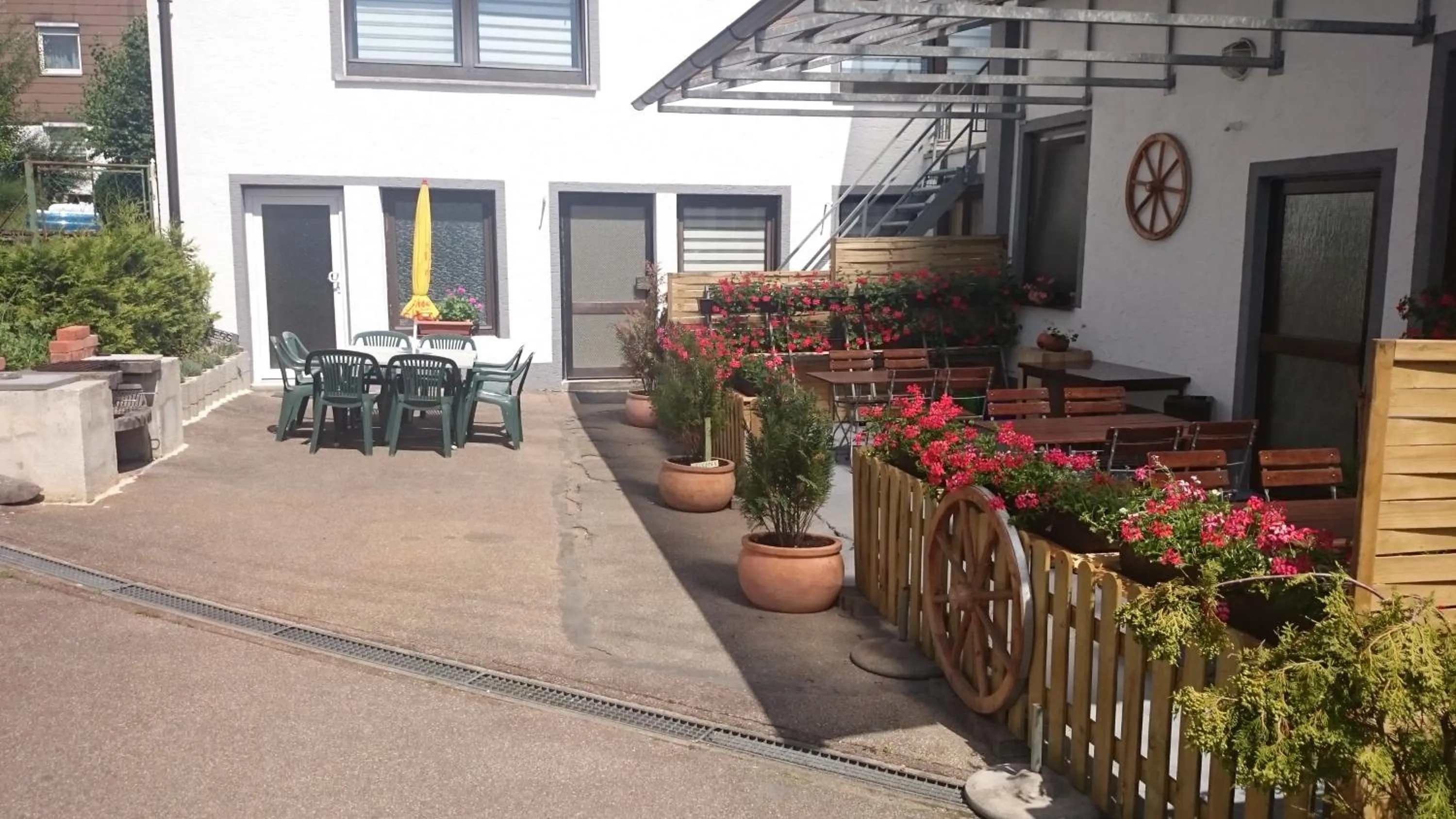 BBQ facilities in Hotel Kreuz