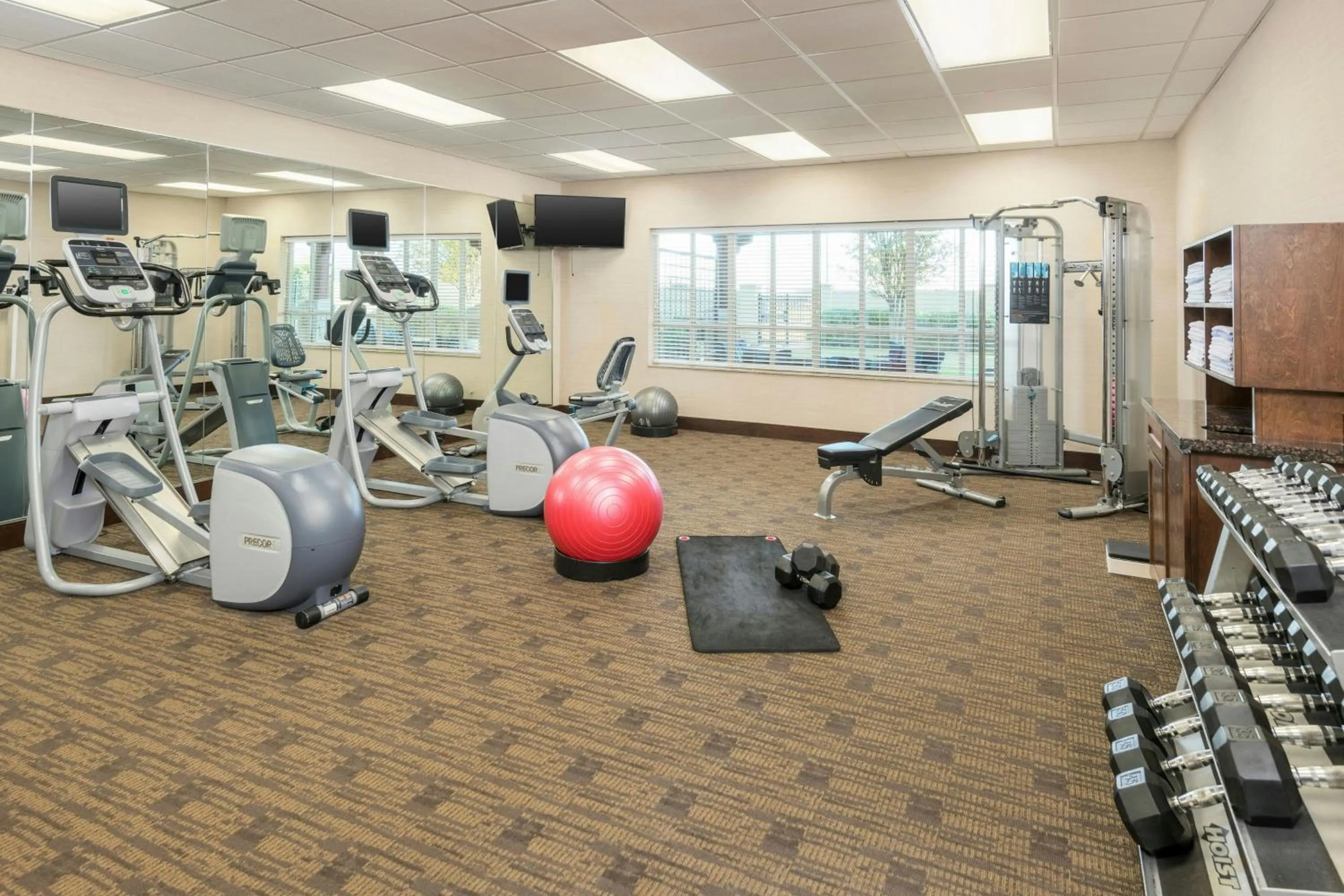 Fitness centre/facilities in Courtyard by Marriott Abilene Northeast