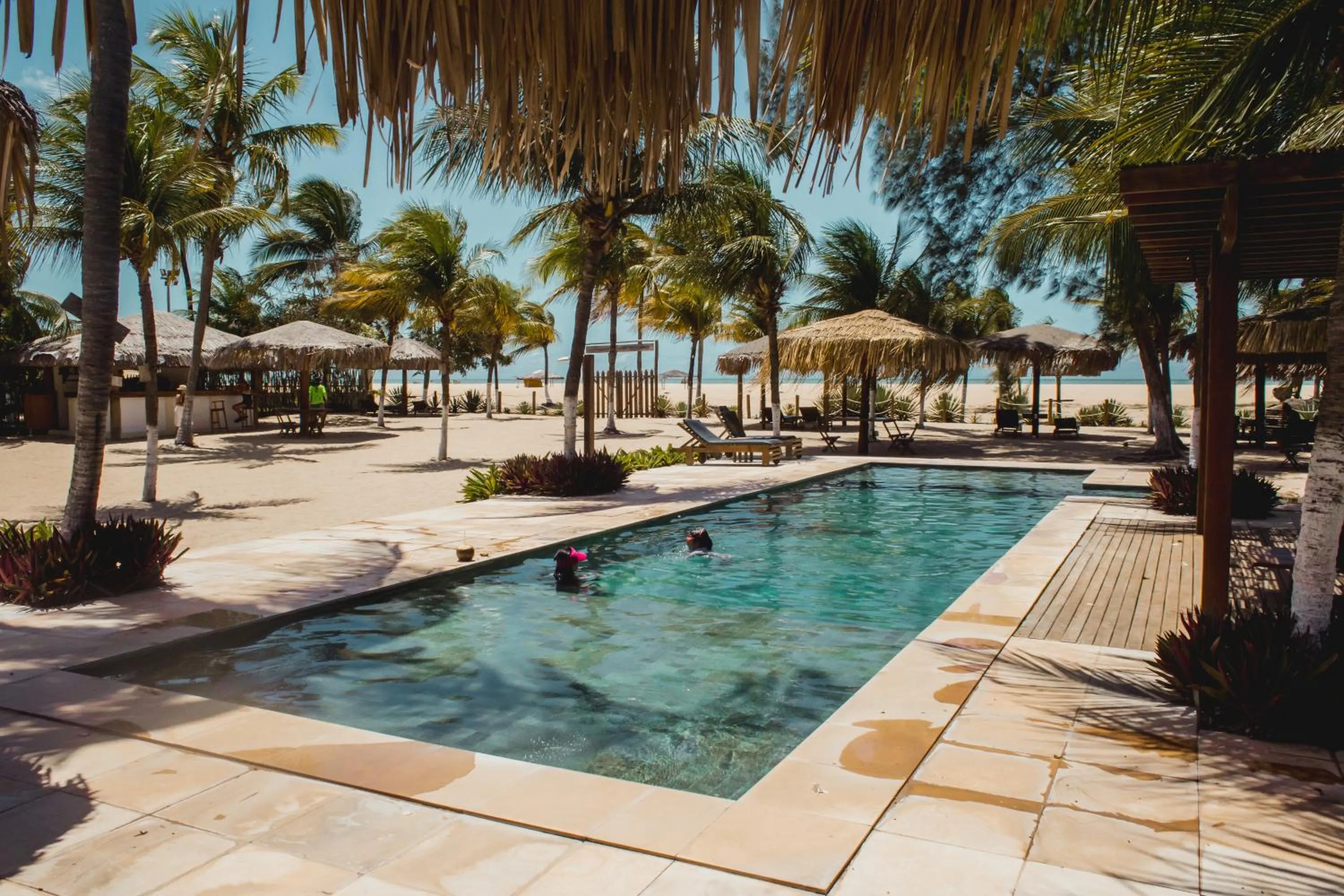 Swimming pool in Recanto da Praia Pousada