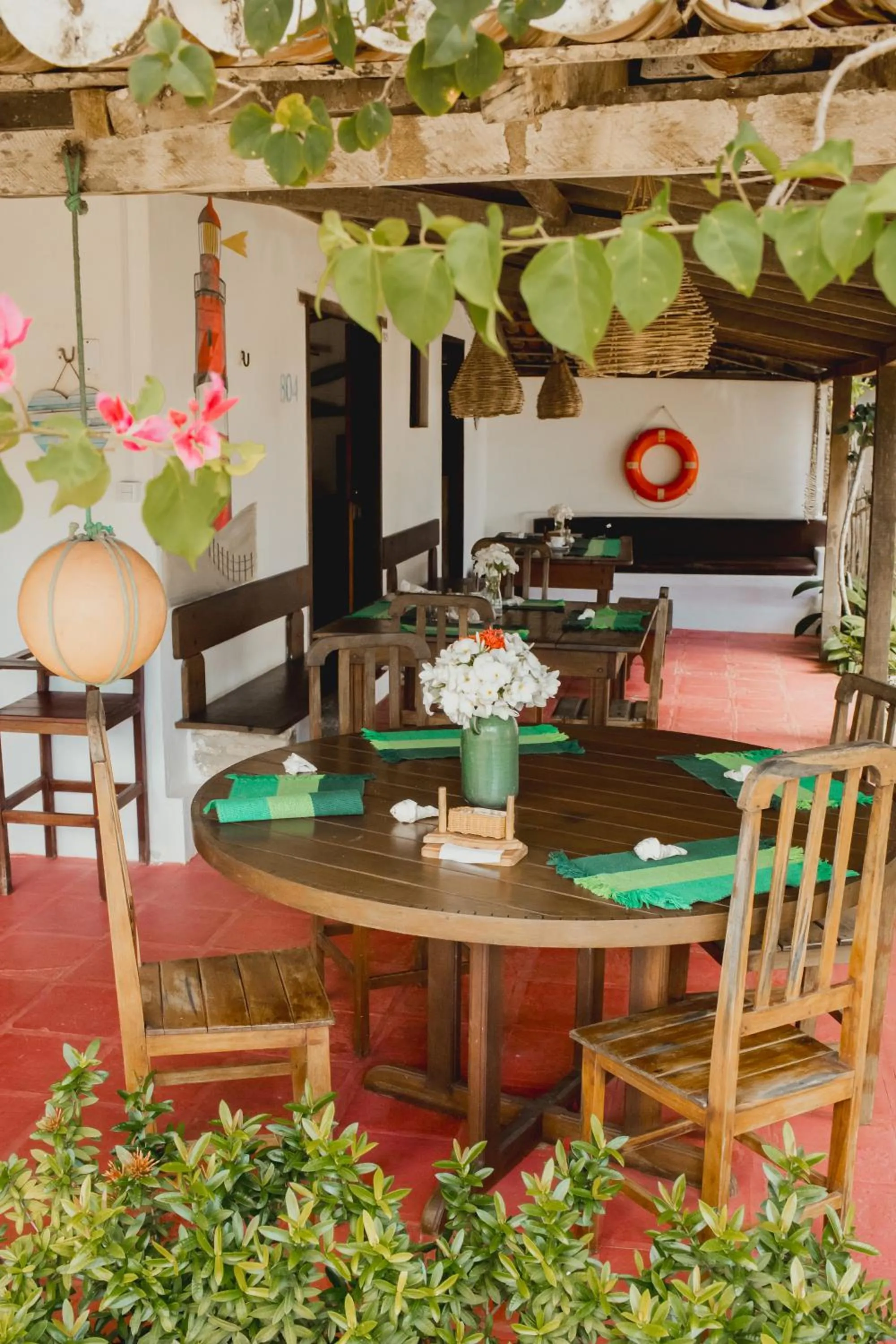 Restaurant/places to eat in Recanto da Praia Pousada