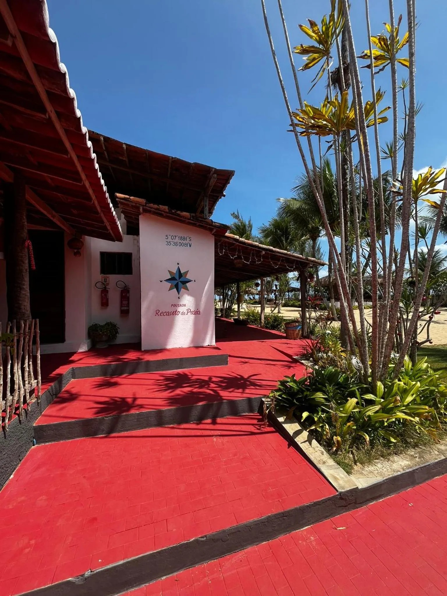 Property building in Recanto da Praia Pousada