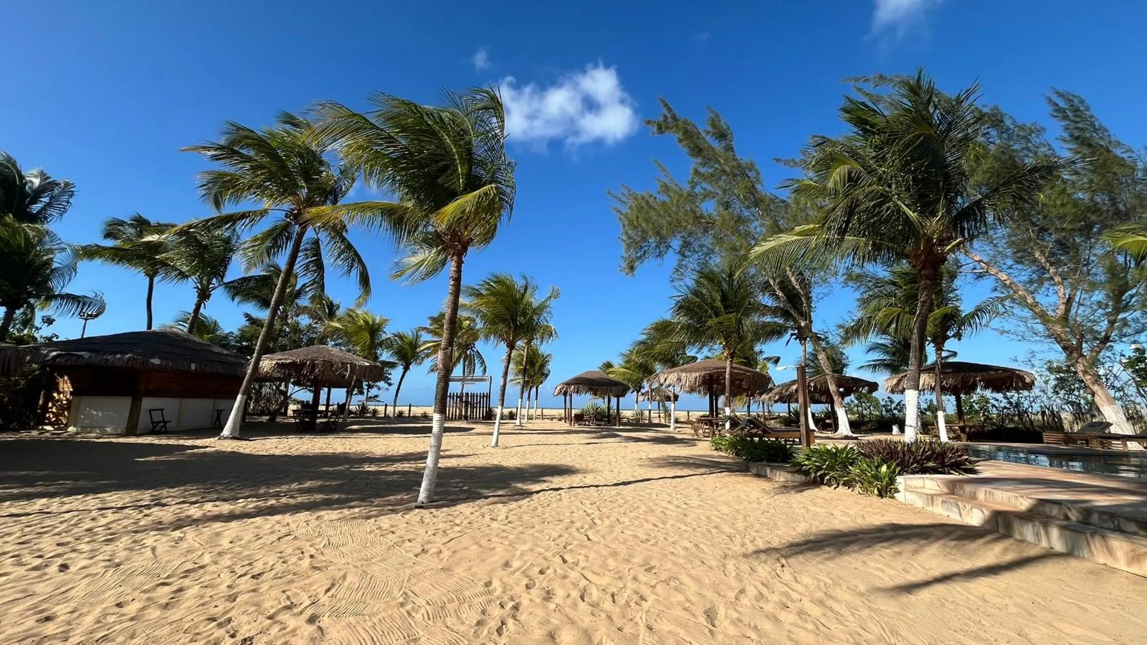 Swimming pool in Recanto da Praia Pousada