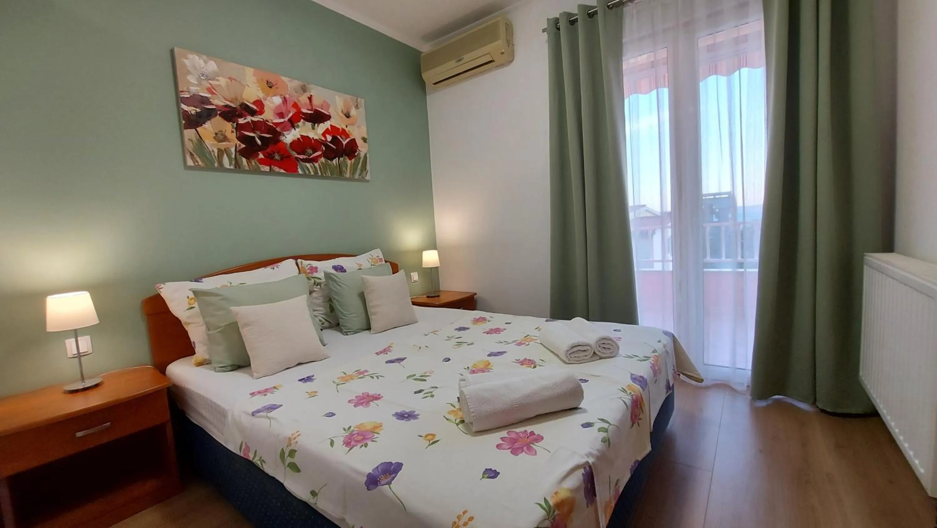 Bed in Villa Rossa
