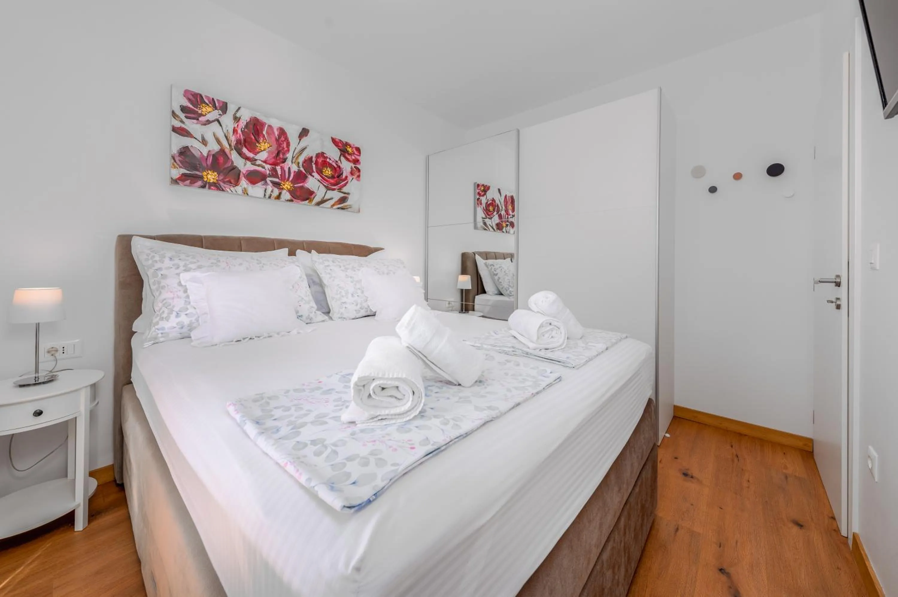 Bed in Villa Rossa