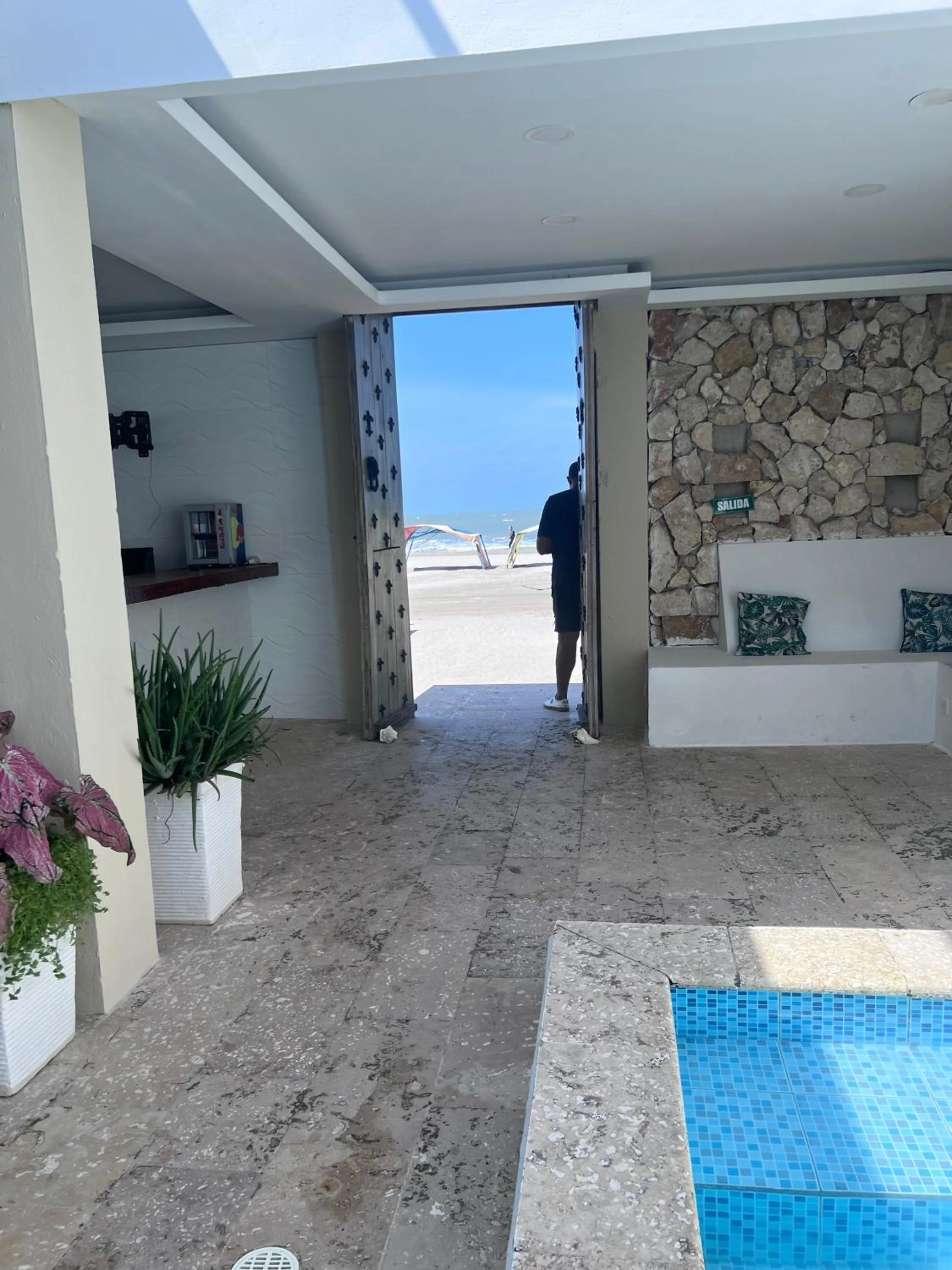 Patio in Open Sea Hotel Cartagena - Frente al mar