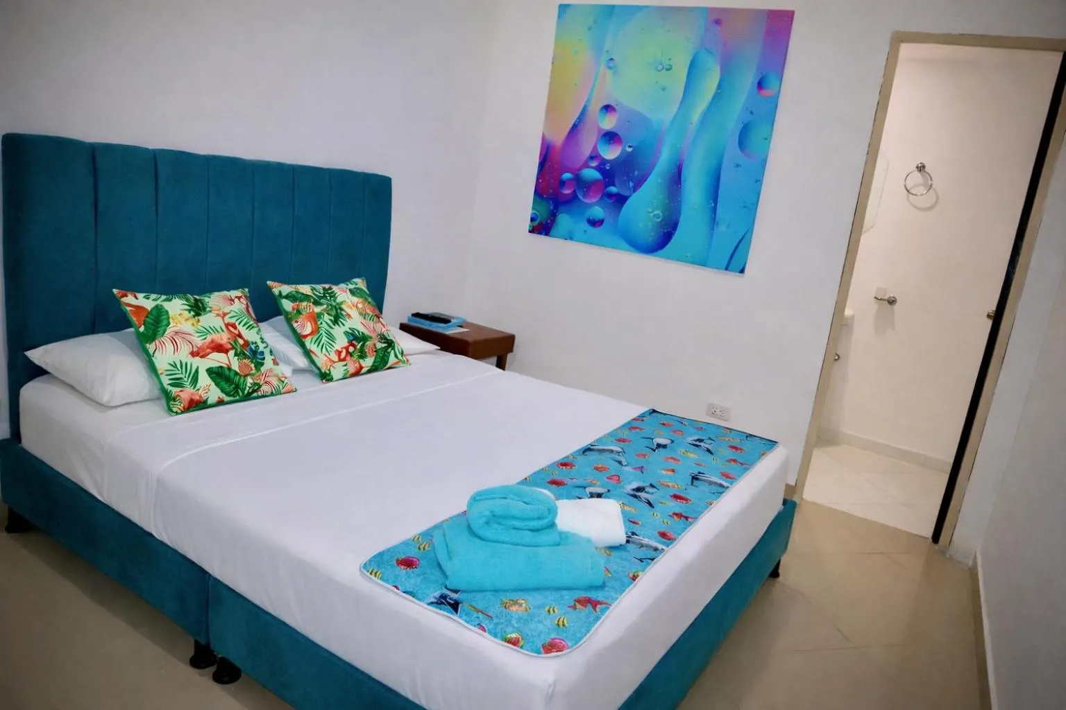Bed in Open Sea Hotel Cartagena - Frente al mar