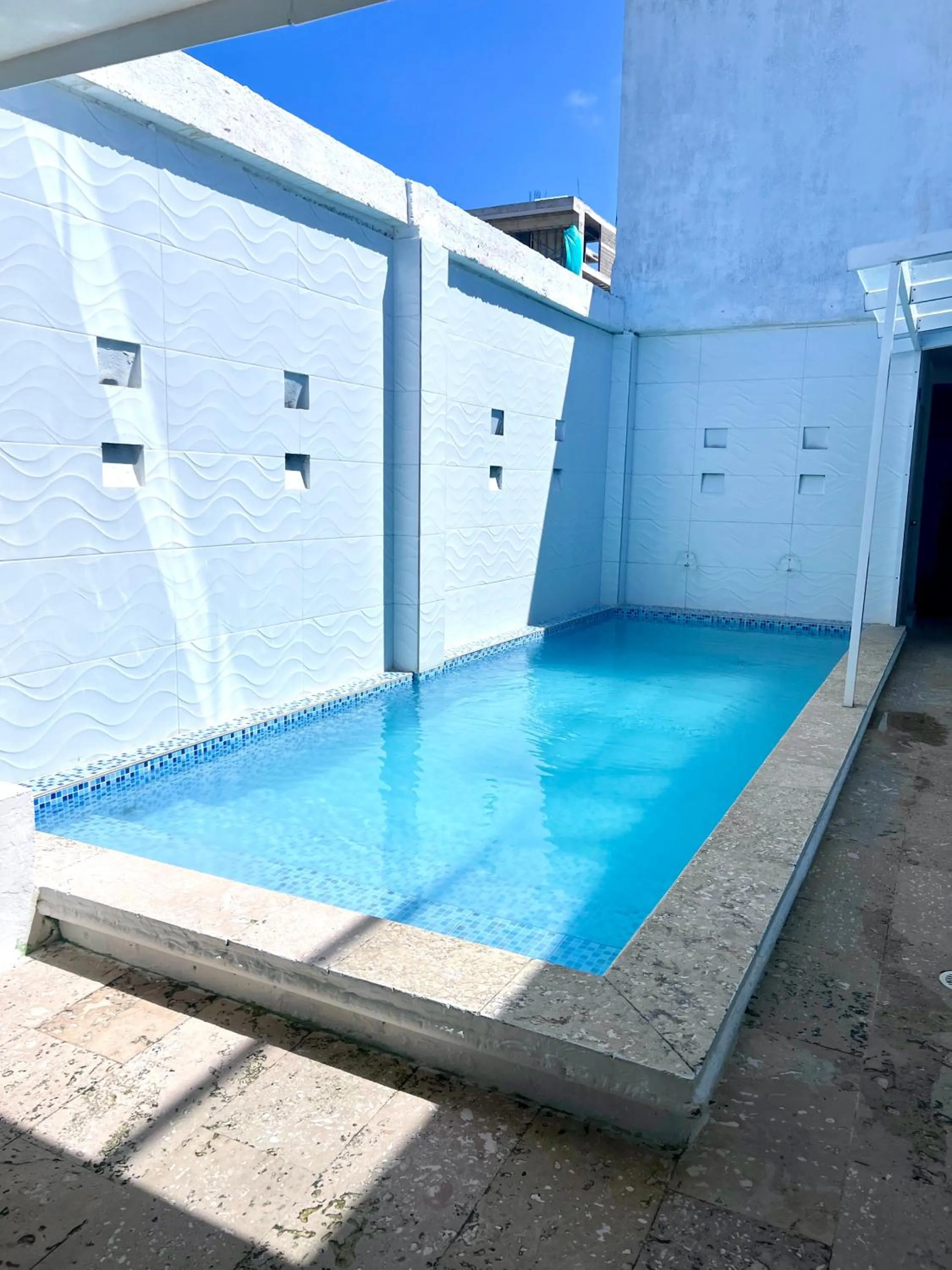 Pool view in Open Sea Hotel Cartagena - Frente al mar