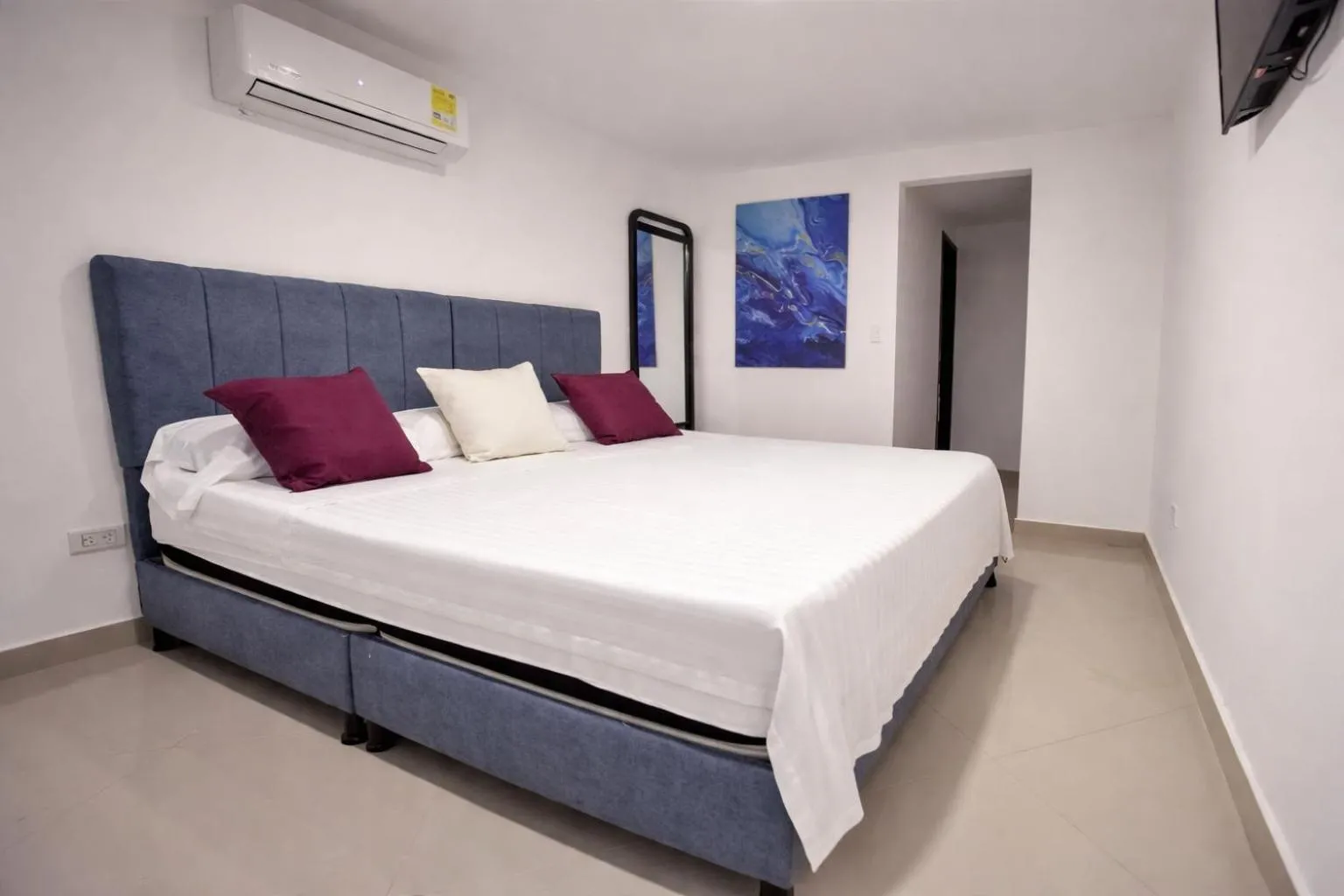 Bed in Open Sea Hotel Cartagena - Frente al mar