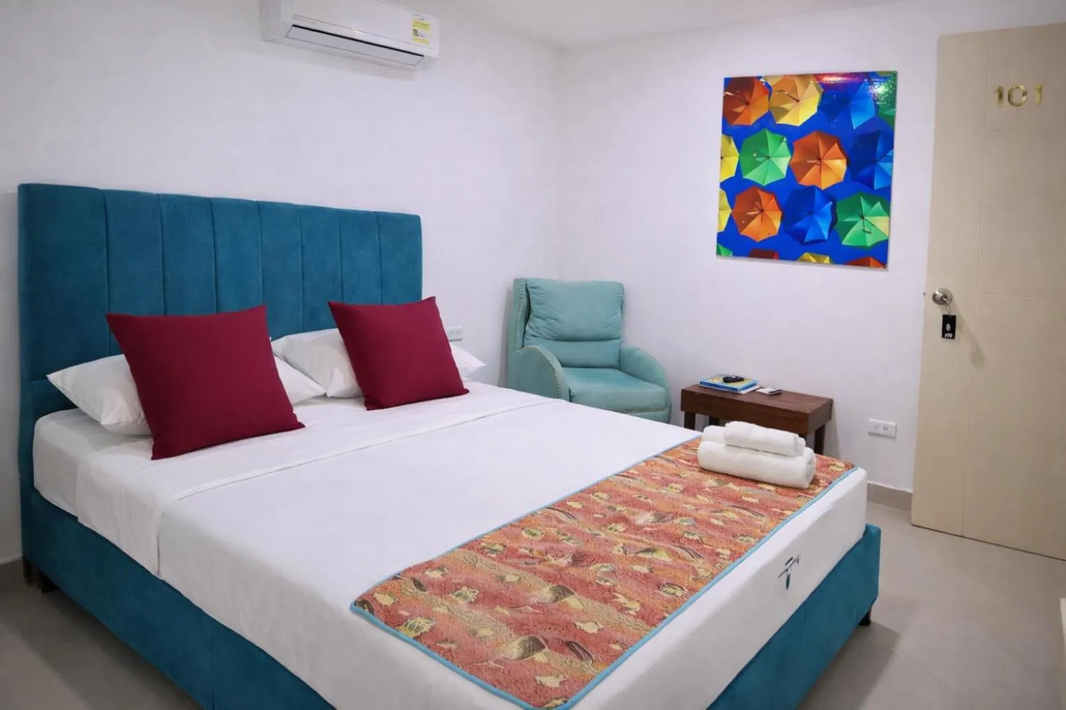 Bed in Open Sea Hotel Cartagena - Frente al mar