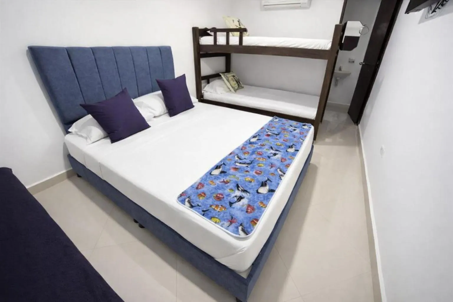 Bed in Open Sea Hotel Cartagena - Frente al mar