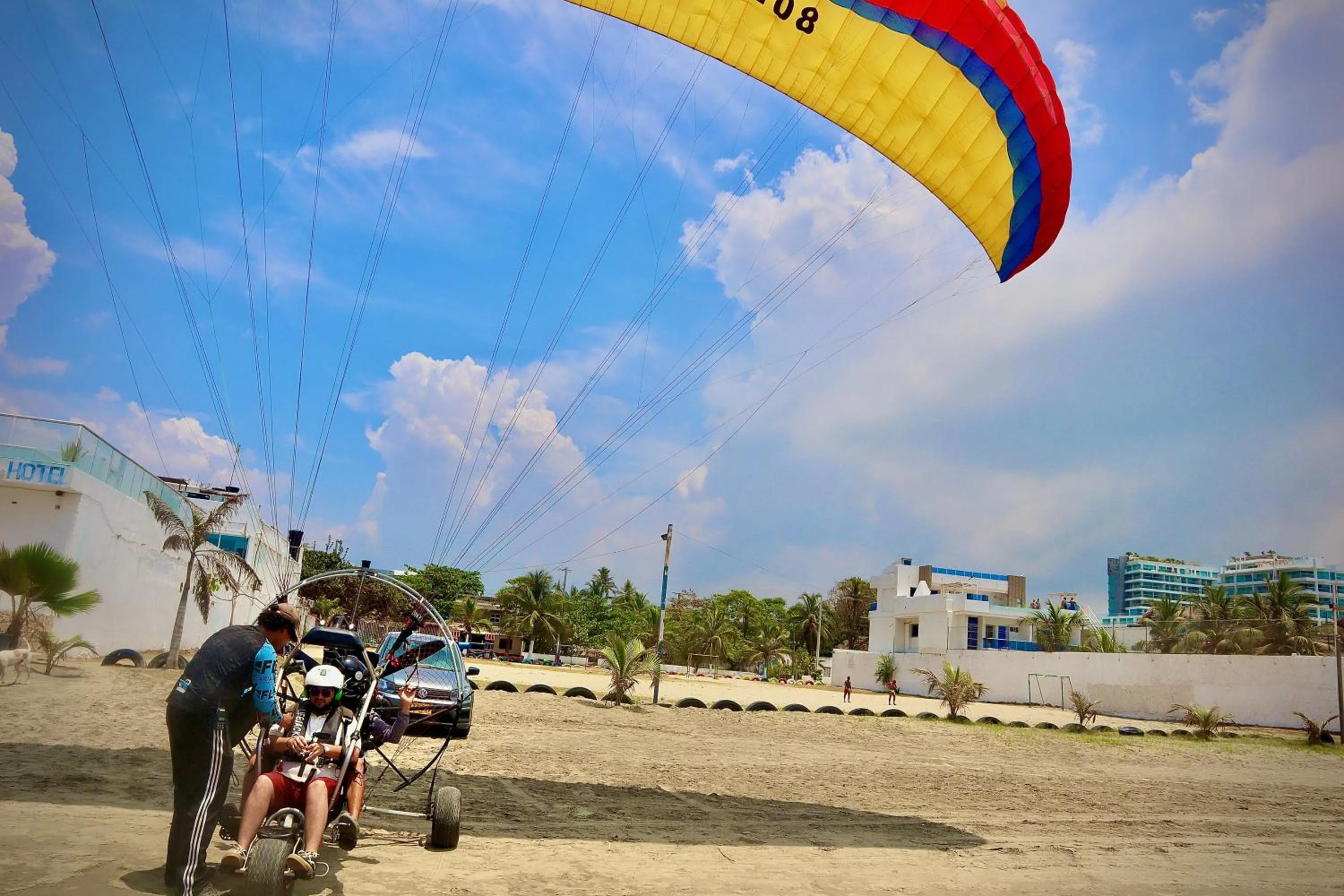 Beach in Open Sea Hotel Cartagena - Frente al mar