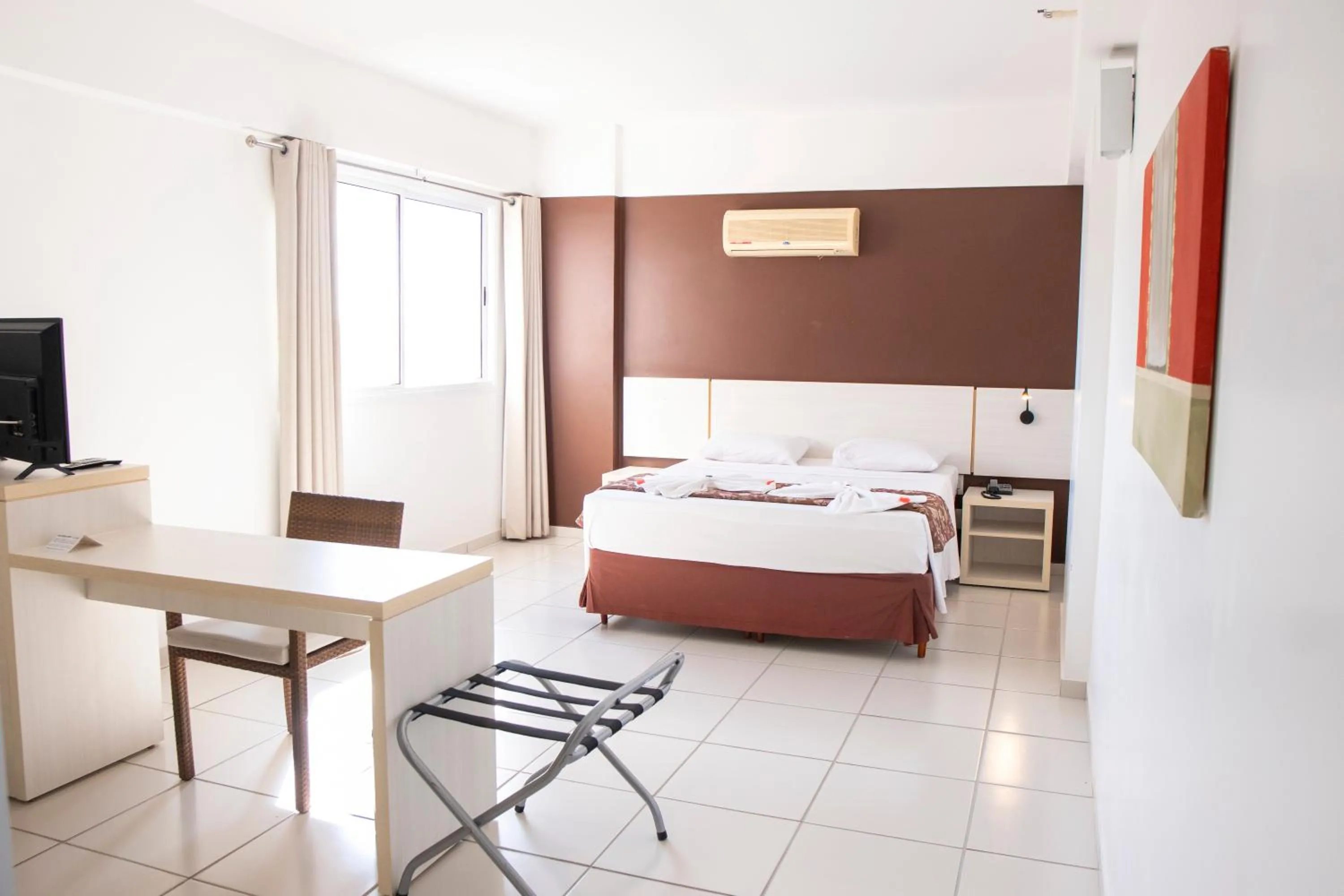 Bed in Apartamento Le Jardin