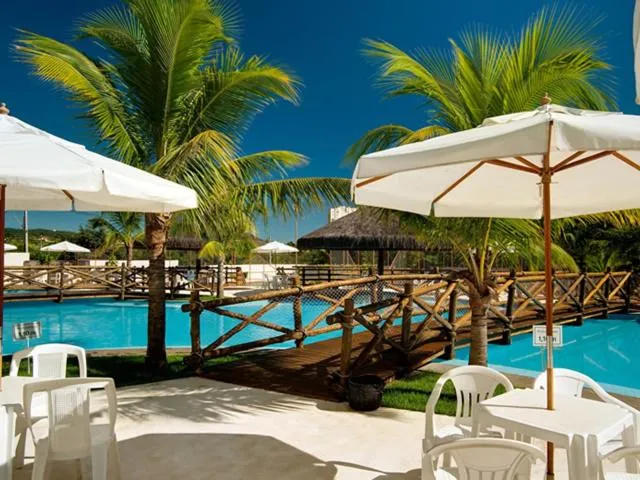 Pool view in Pousada do Ipê