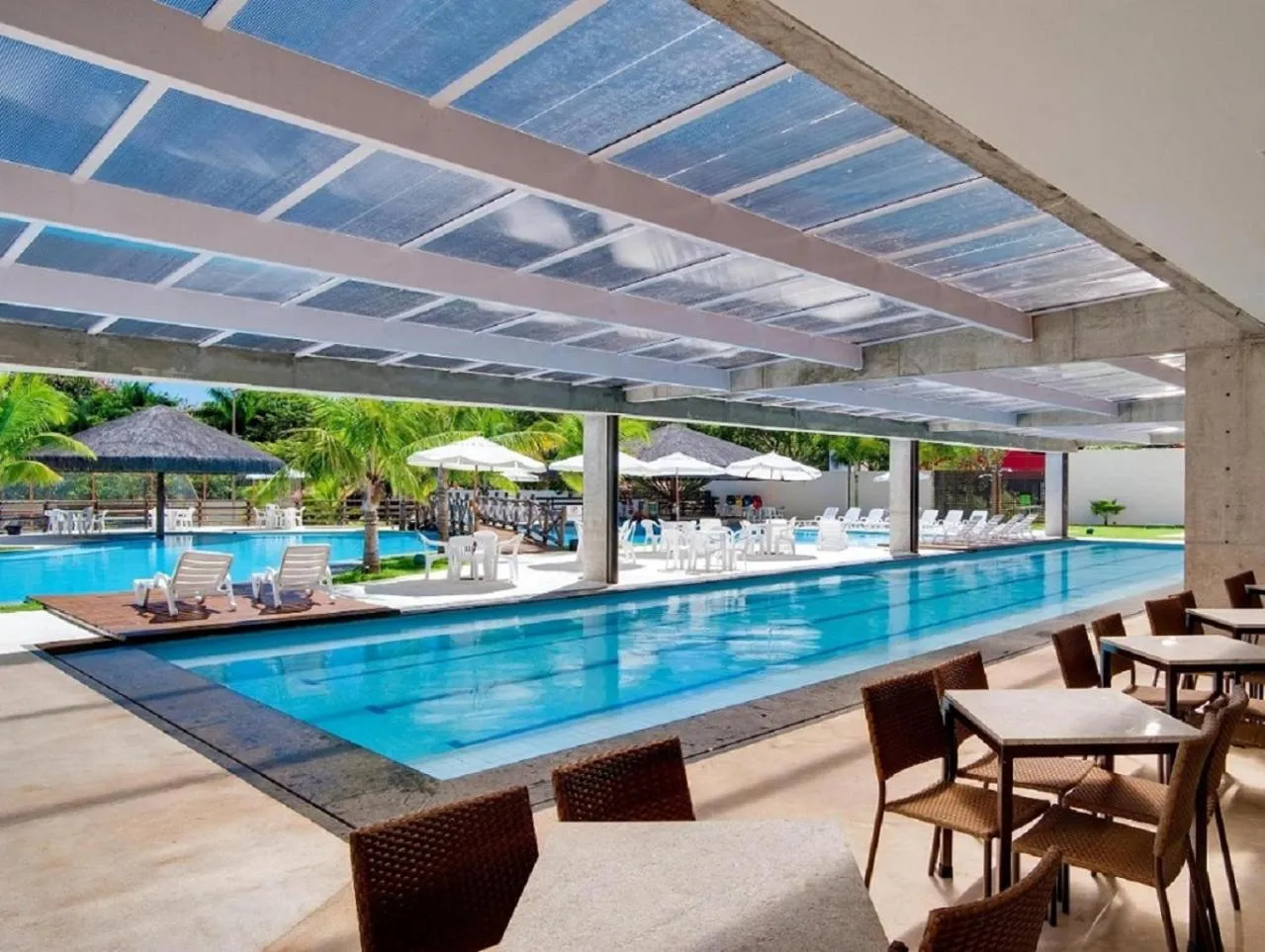 Swimming pool in Pousada do Ipê