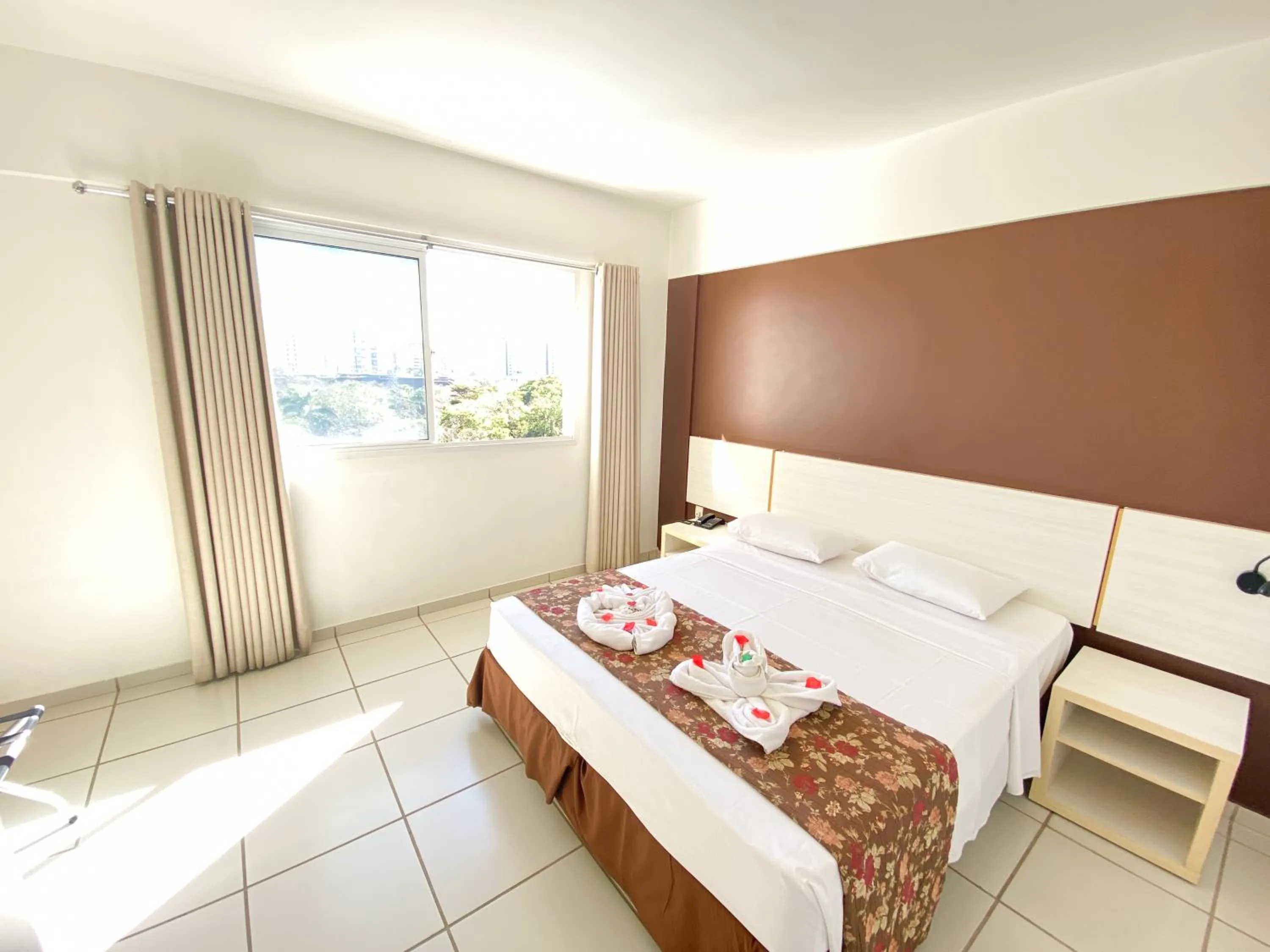 Bed in Apartamento Le Jardin