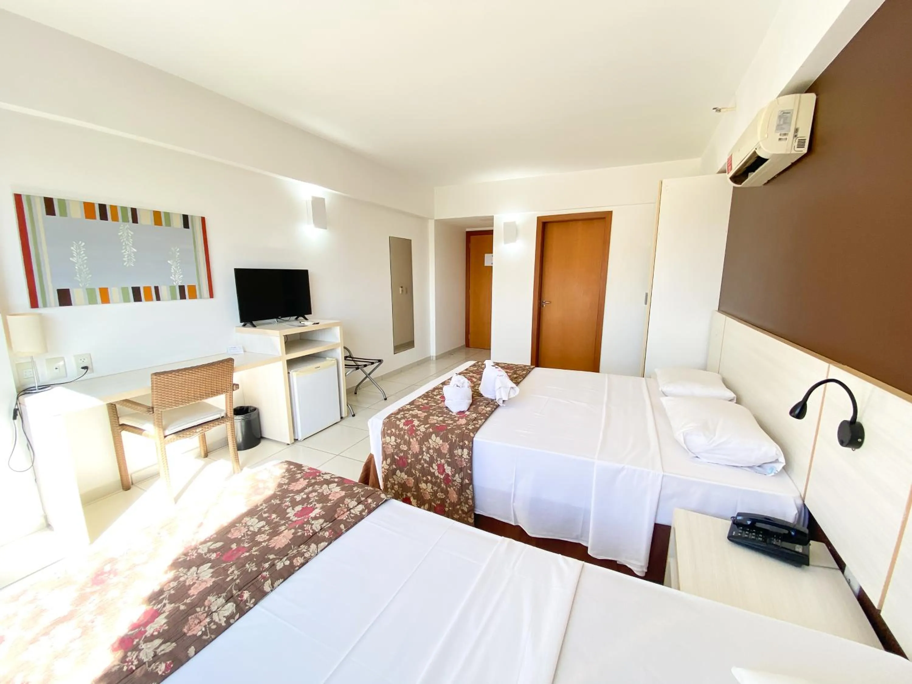 Bed in Apartamento Le Jardin