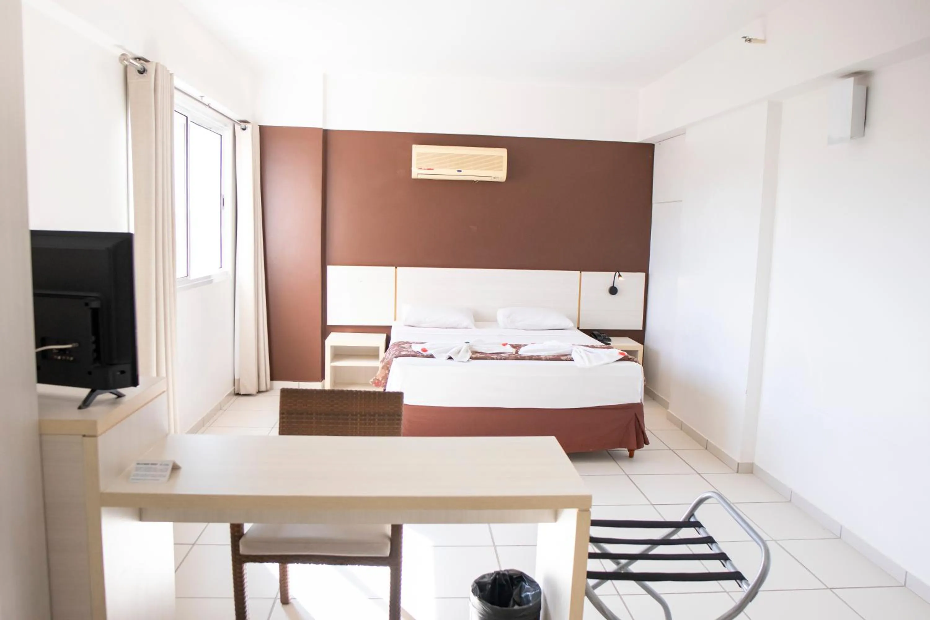 Bed in Apartamento Le Jardin
