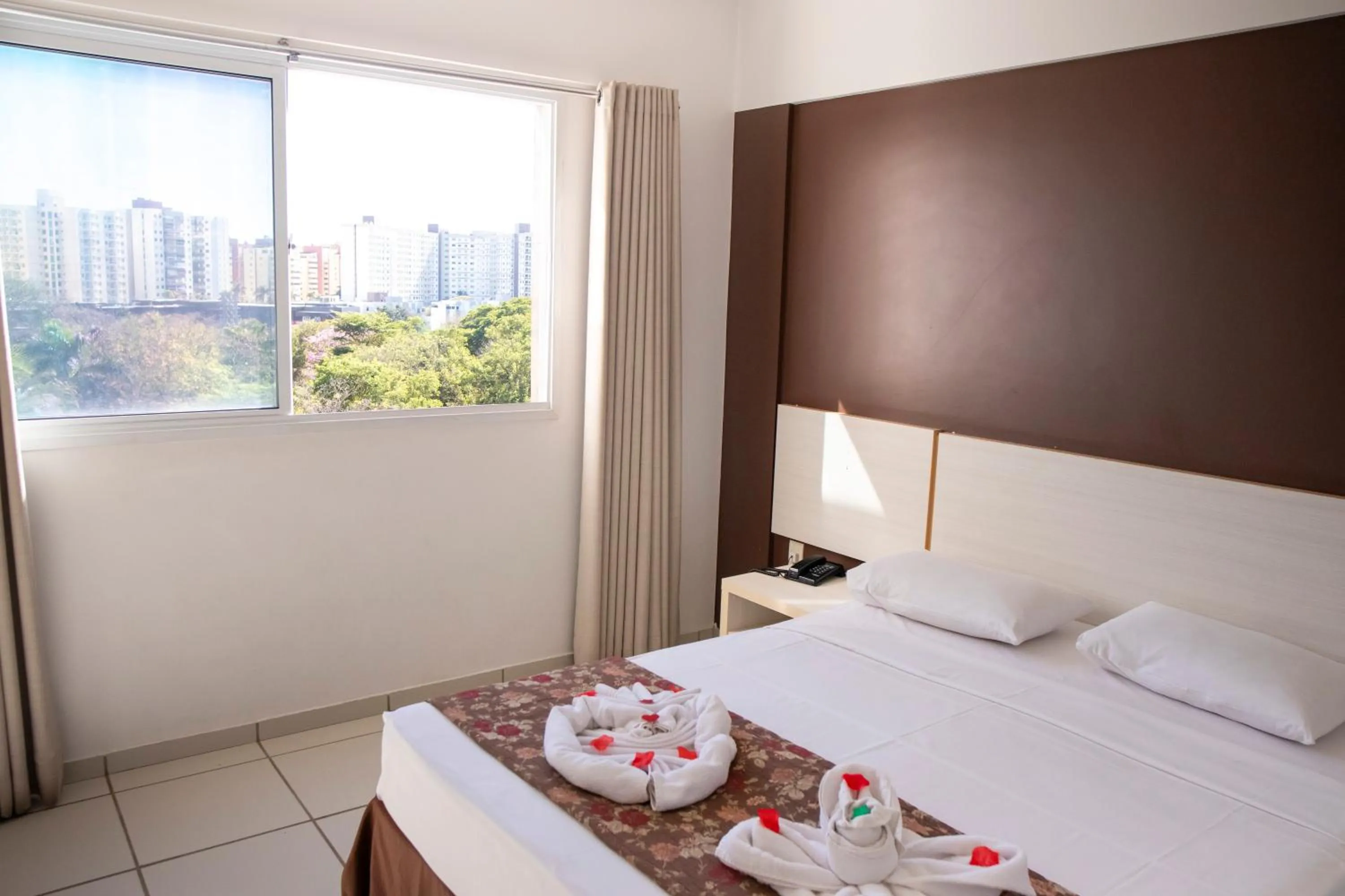 Bed in Apartamento Le Jardin