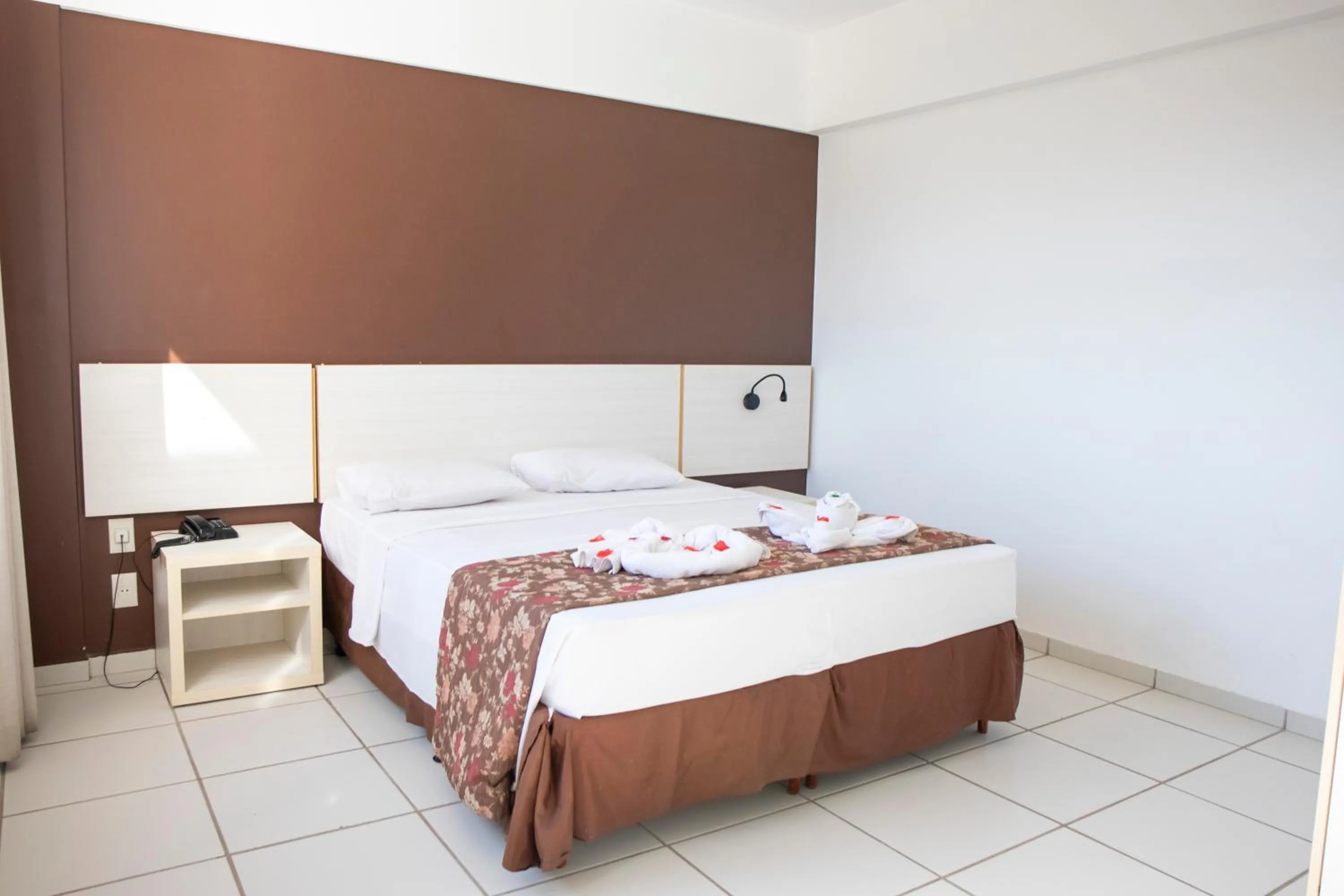 Bed in Apartamento Le Jardin