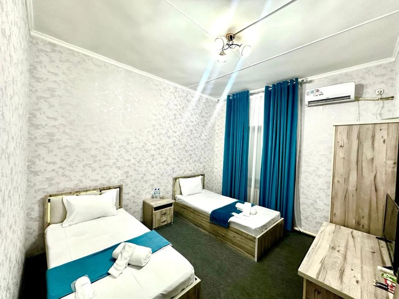 Photo of the whole room, Bed in Hafiz Plaza Hotel