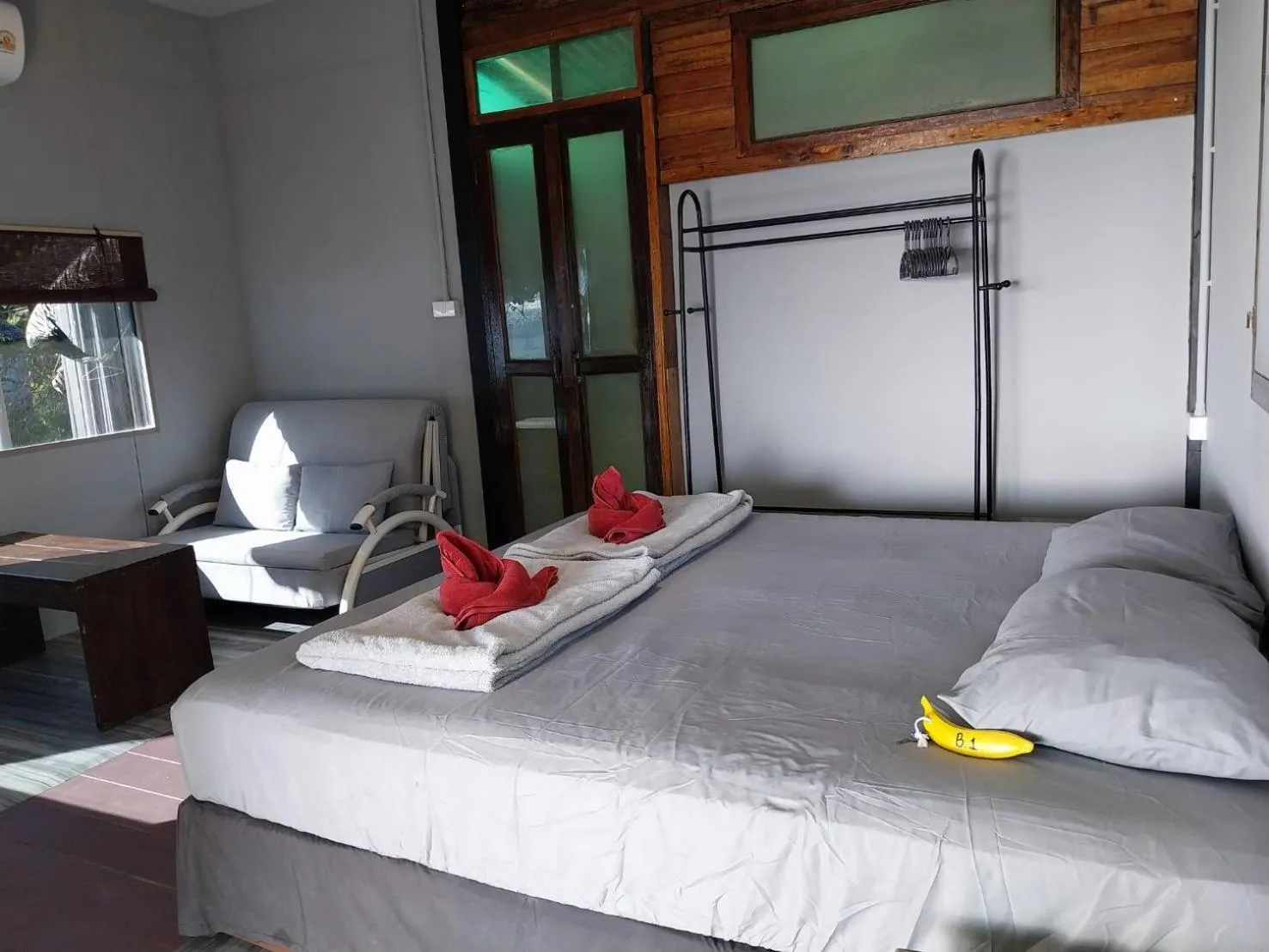 Bed in Monkey Island Resort Koh Mak