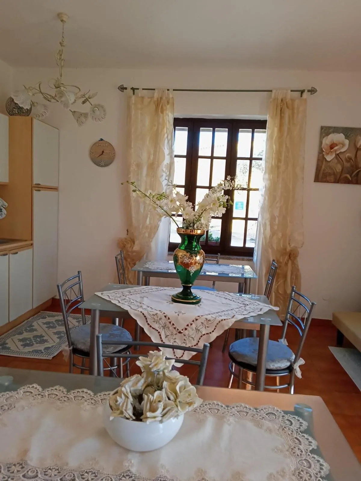 Living room in B&B Baia Turchese