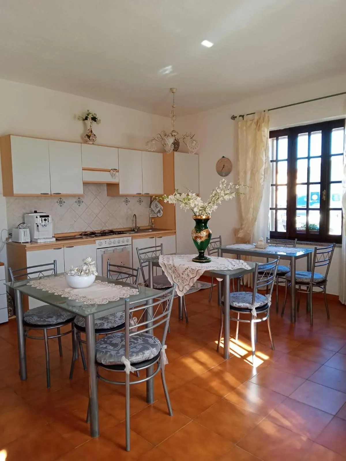 Living room in B&B Baia Turchese