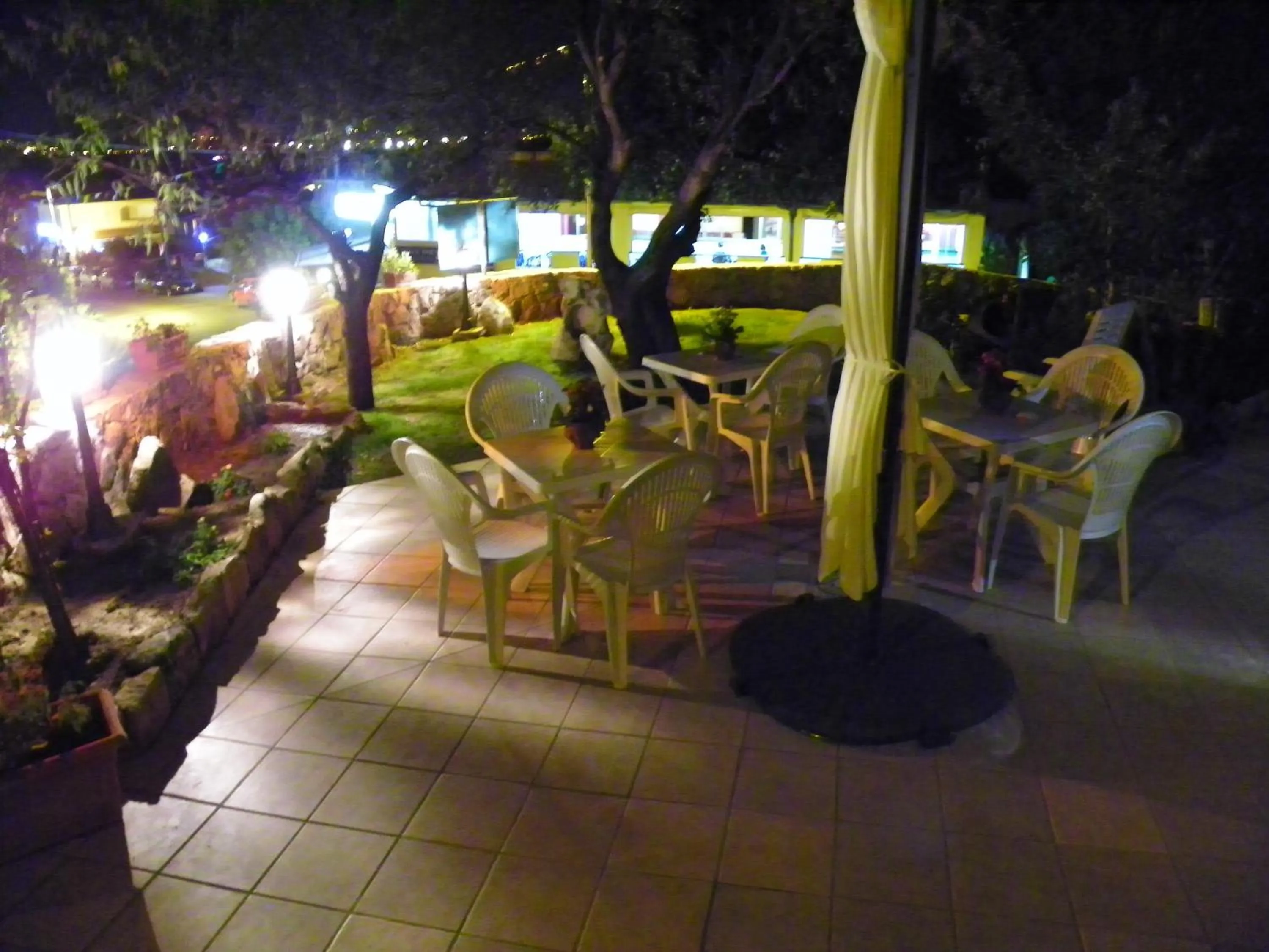 Garden view in B&B Baia Turchese