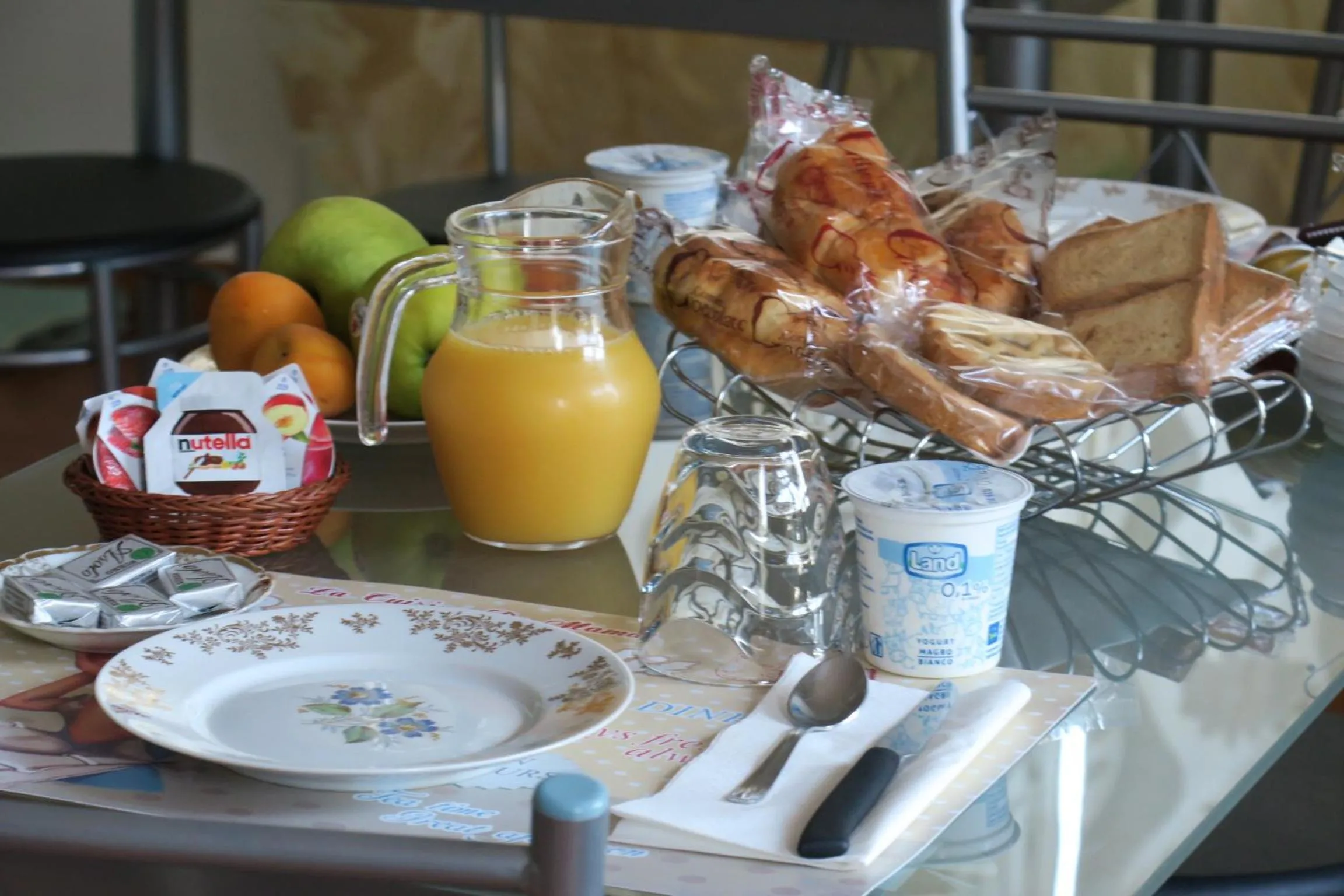 Food close-up in B&B Baia Turchese