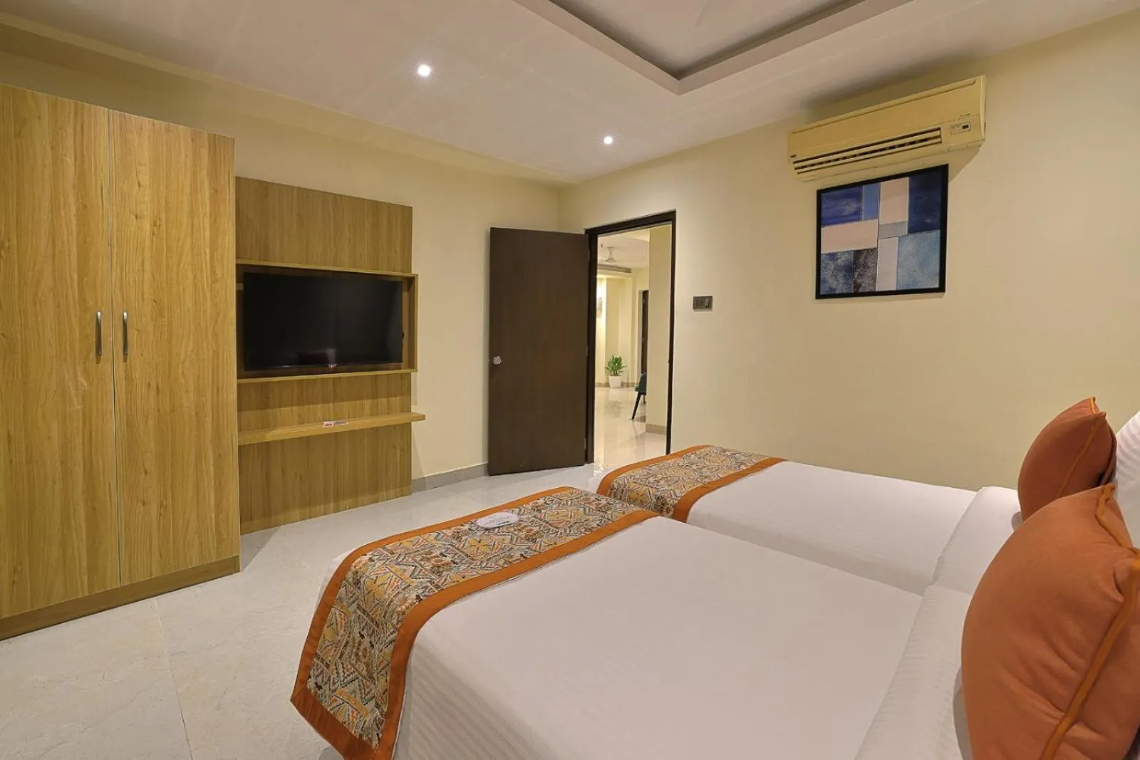 Bed in Hotel Grand Continent Premiere, Banjara Hills, Hyderabad