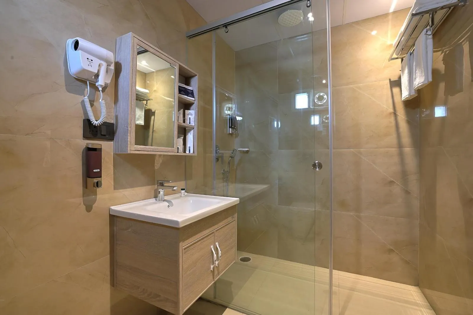 Bathroom in Hotel Grand Continent Premiere, Banjara Hills, Hyderabad