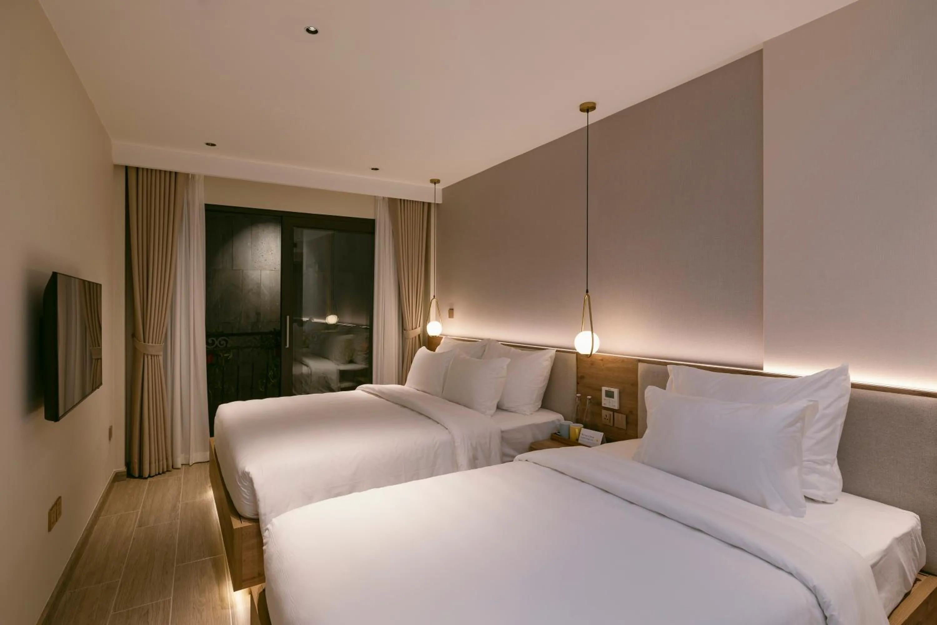 Photo of the whole room, Bed in CIBI Homes - Hanoi Central Living Space