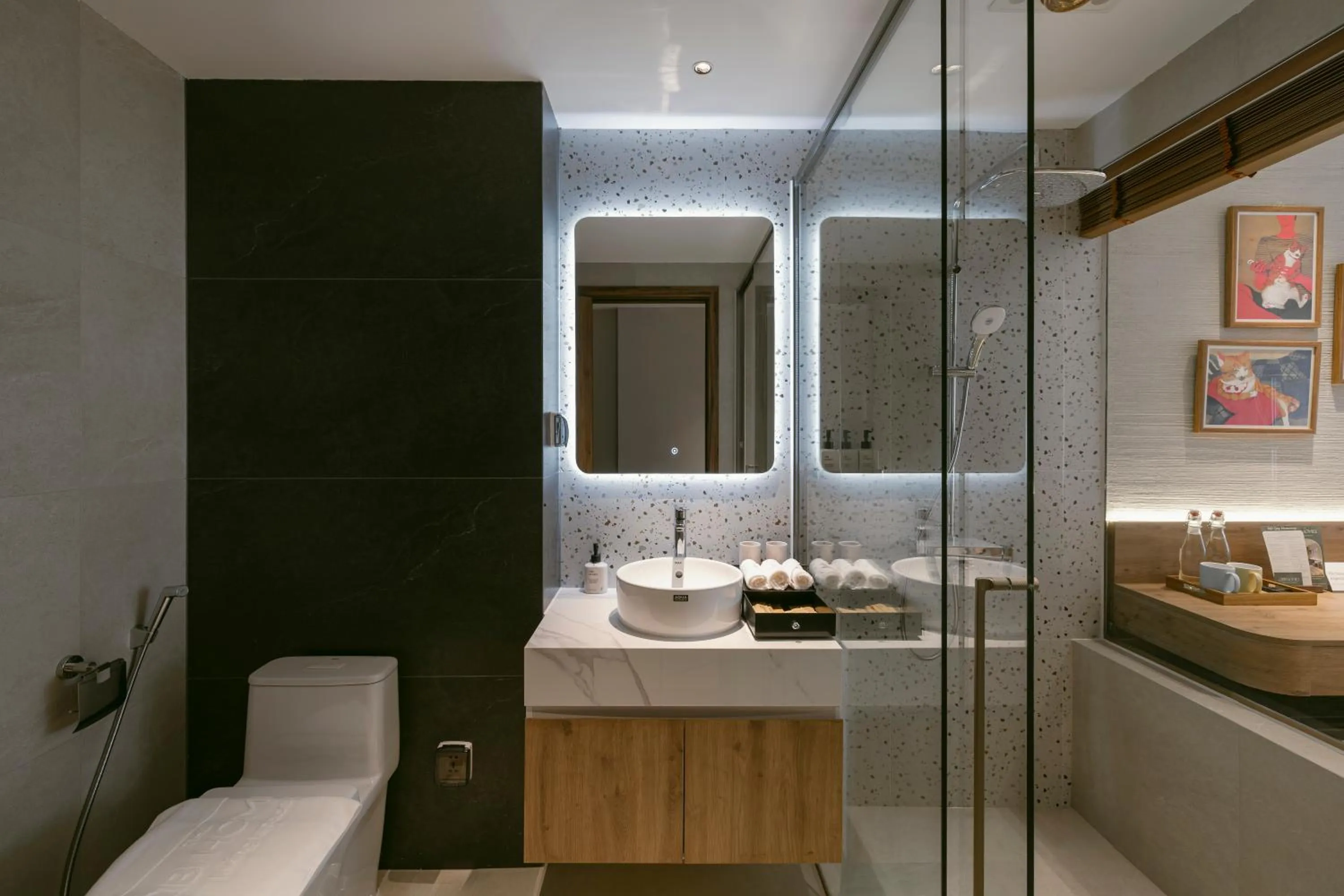 Shower in CIBI Homes - Hanoi Central Living Space