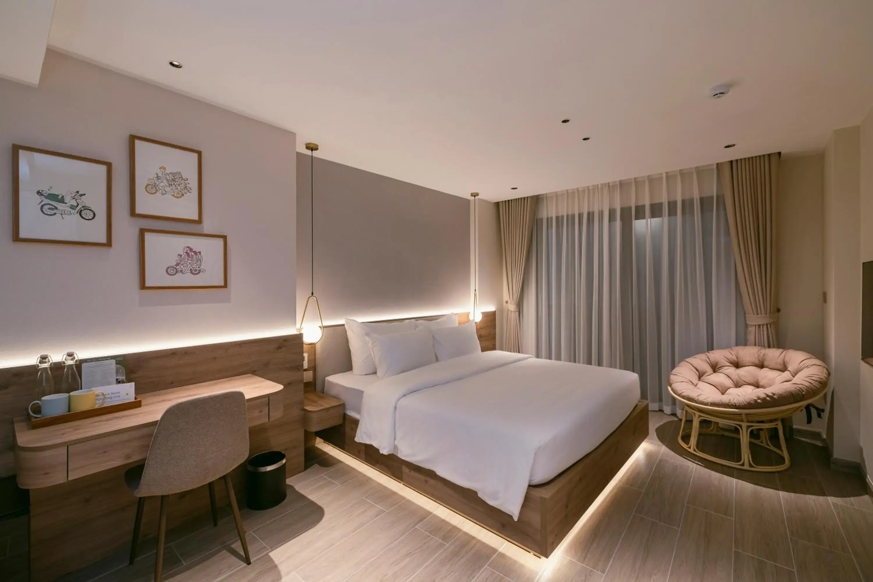 Deluxe Double Room - single occupancy in CIBI Homes - Hanoi Central Living Space Deluxe Double Room - single occupancy in CIBI Homes - Hanoi Central Living Space