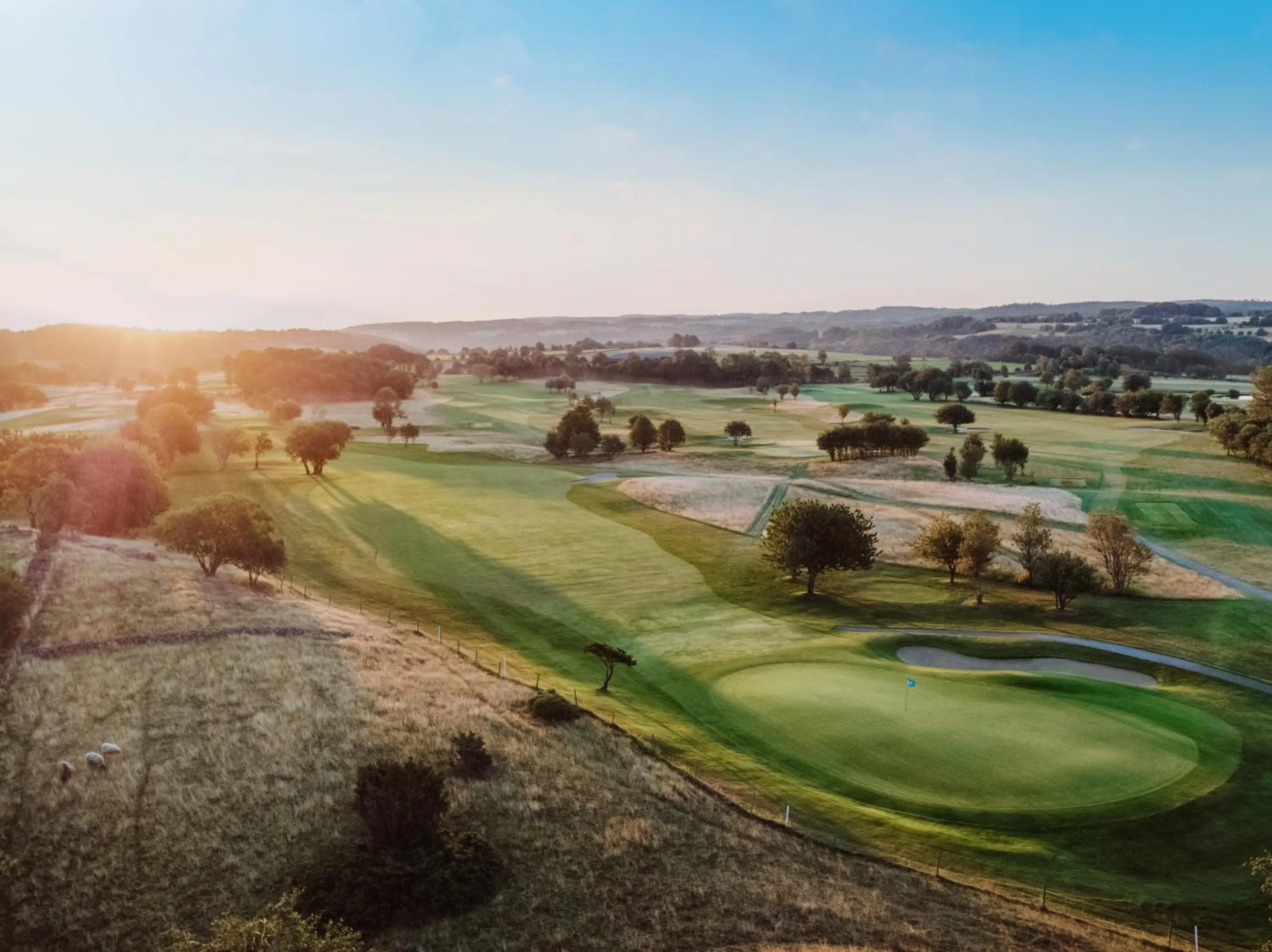 Bird's eye view in Bjäre Golfklubb Hotel & Lodge