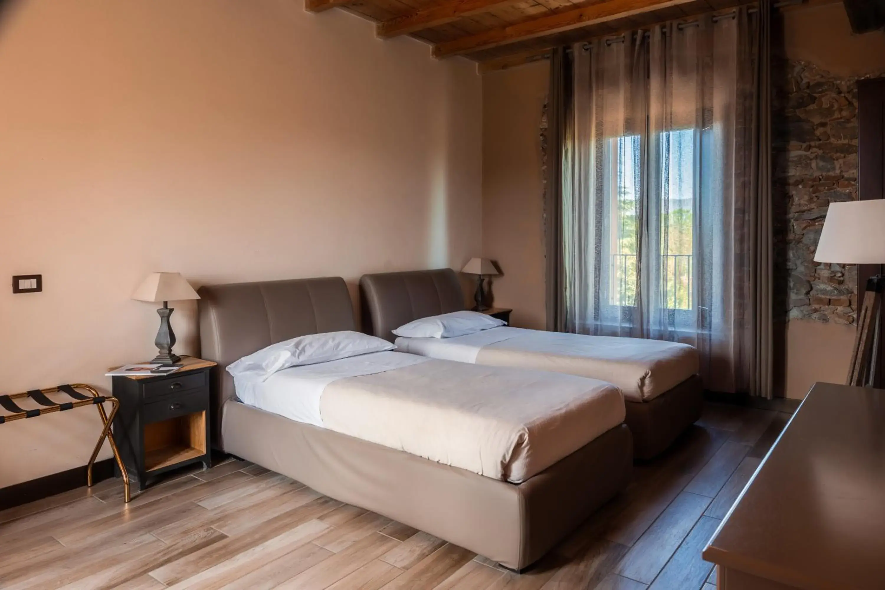 Twin Room with Garden View in Equirelais Twin Room with Garden View in Equirelais