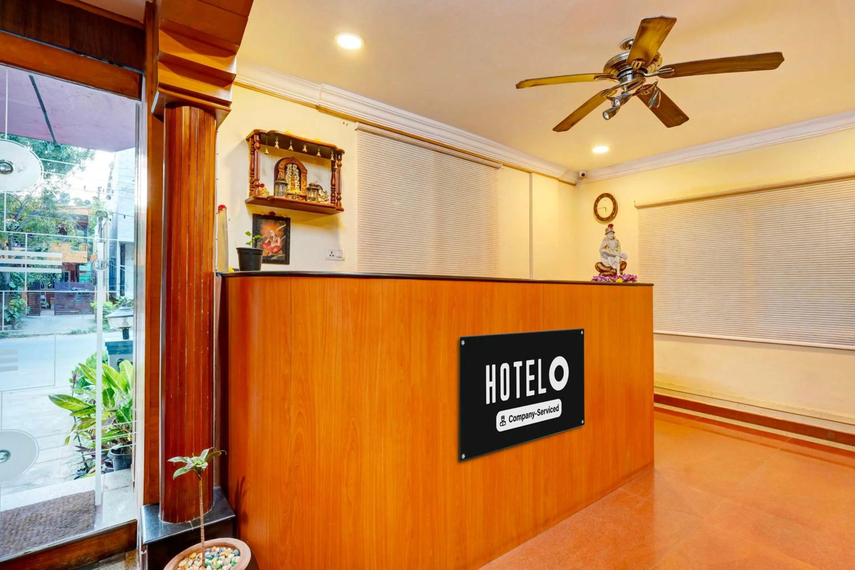Lobby or reception in Hotel O Bangalore Royal Meenakshi Mall