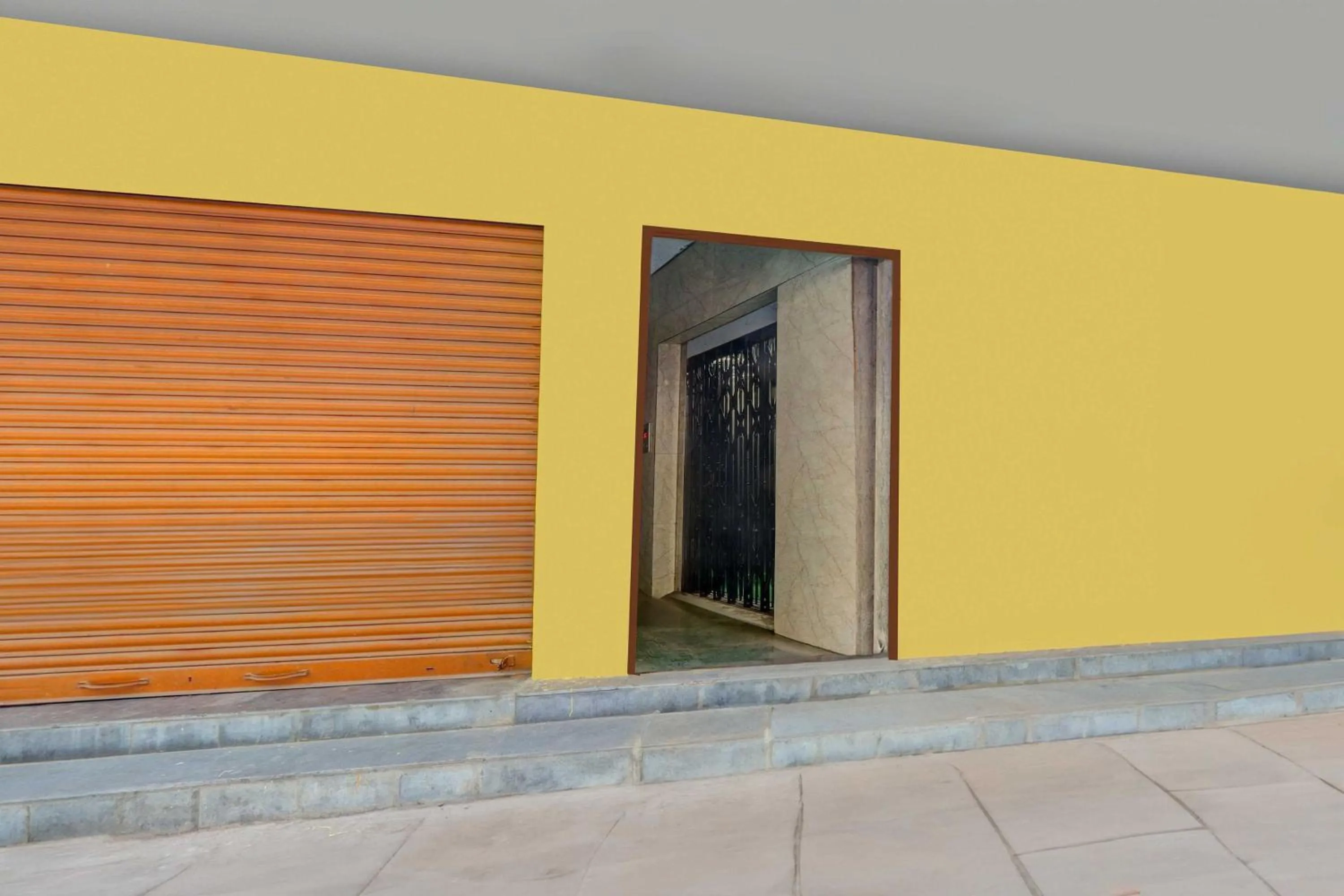 Facade/entrance in Hotel O Warangal Central Station