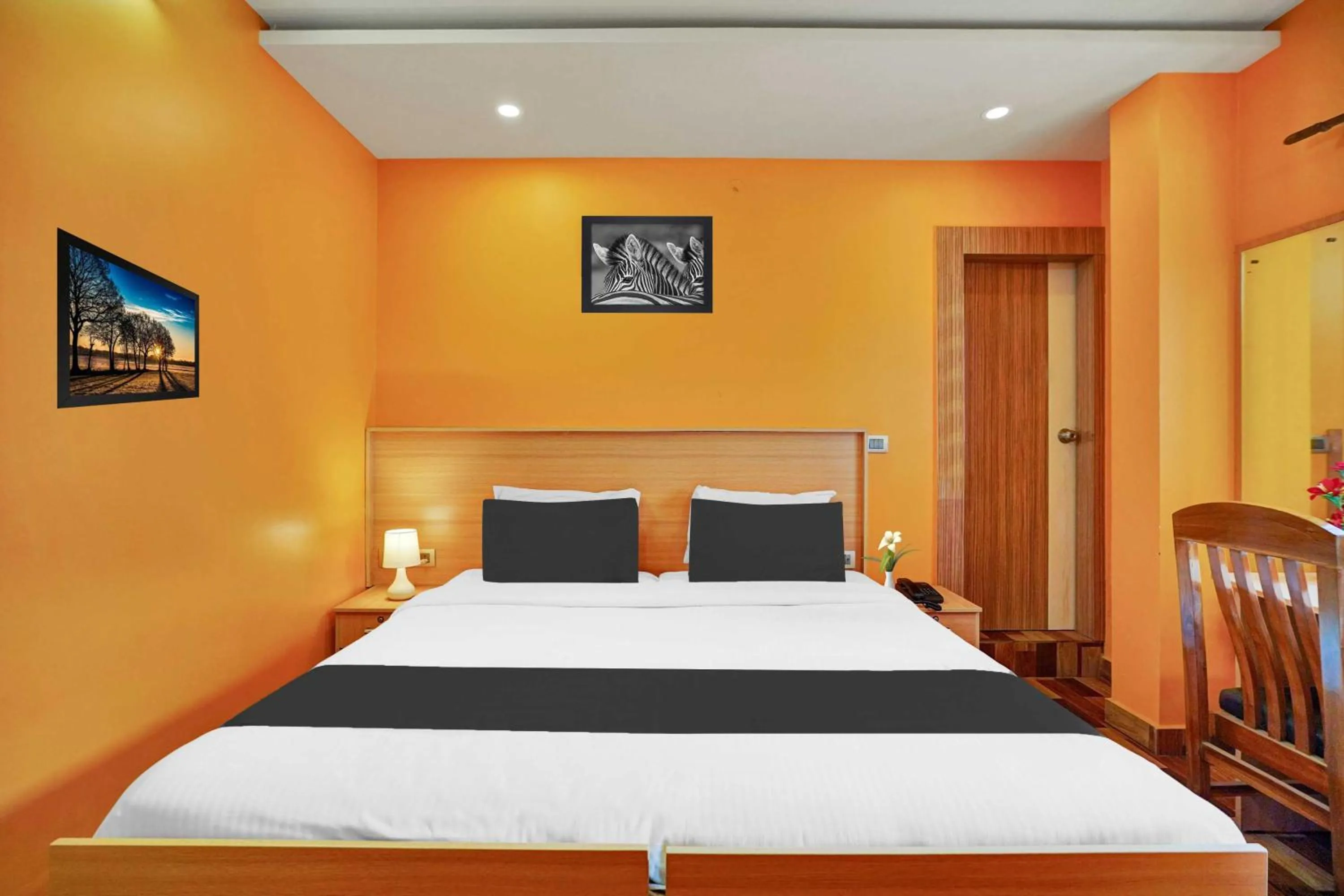 Bedroom, Bed in Hotel O Kushal Nagar Near KSRTC Bus Stand