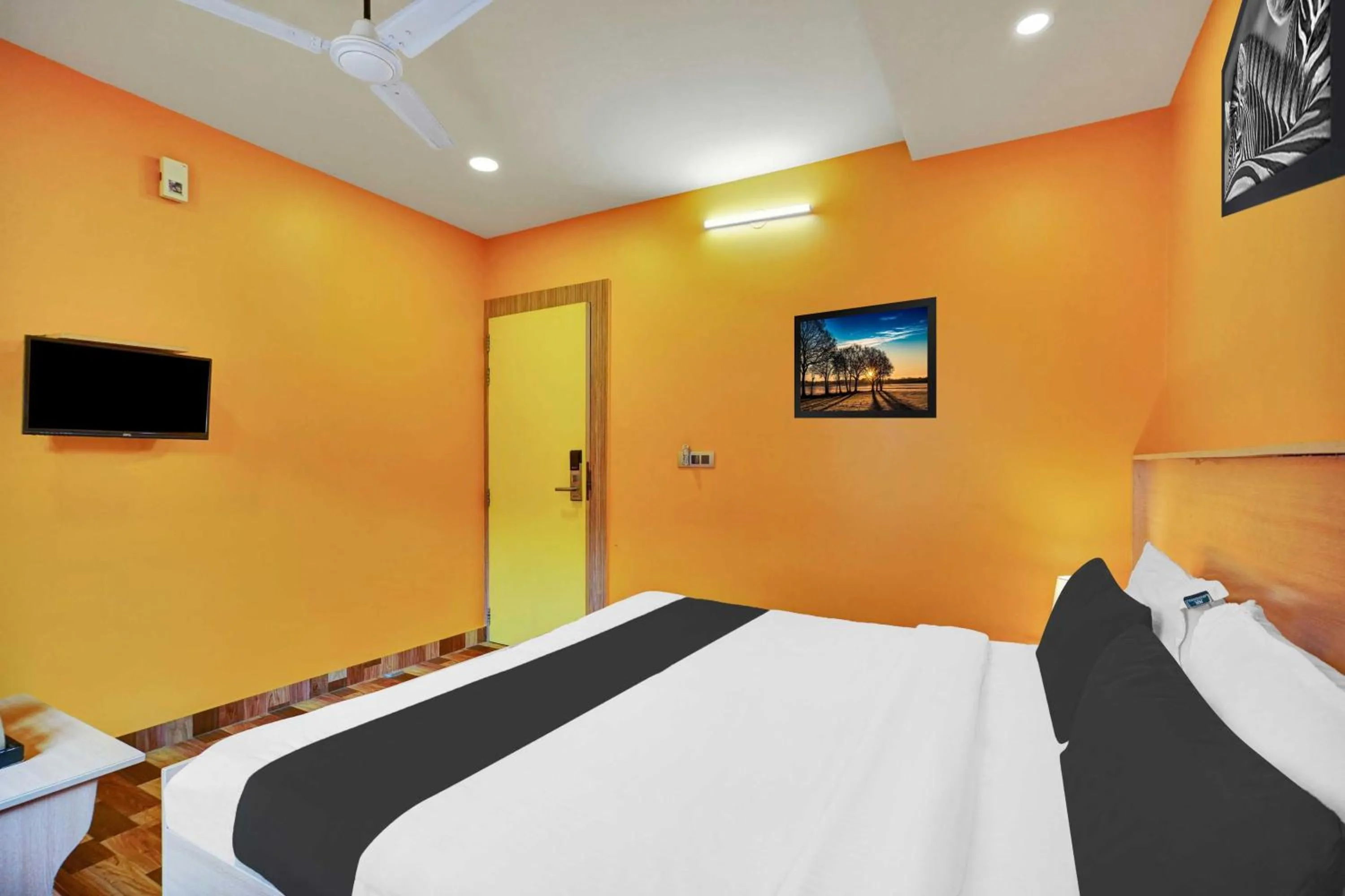 Bedroom, Bed in Hotel O Kushal Nagar Near KSRTC Bus Stand