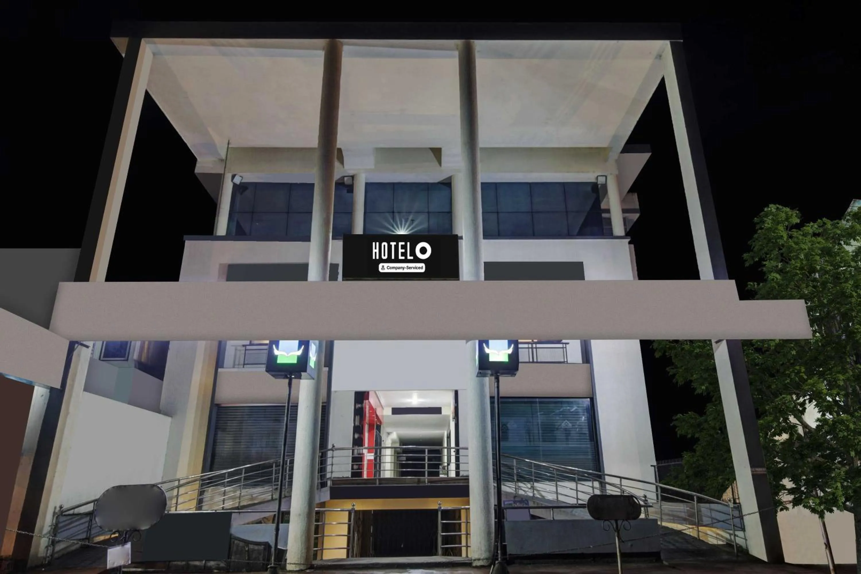 Facade/entrance in Hotel O Government Hospital Virajpet